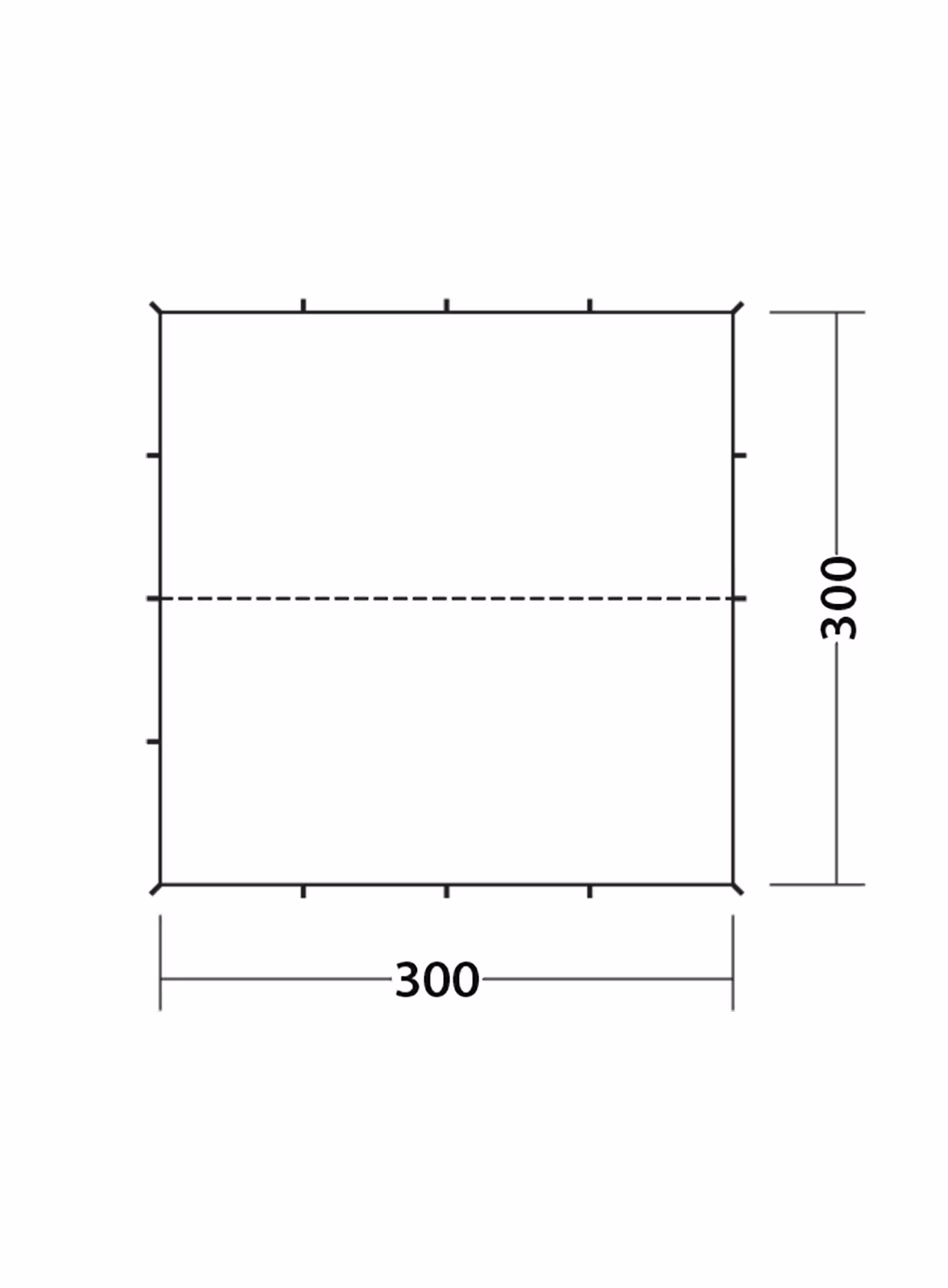 Tarp Robens 3 x 3 m Exp - blue