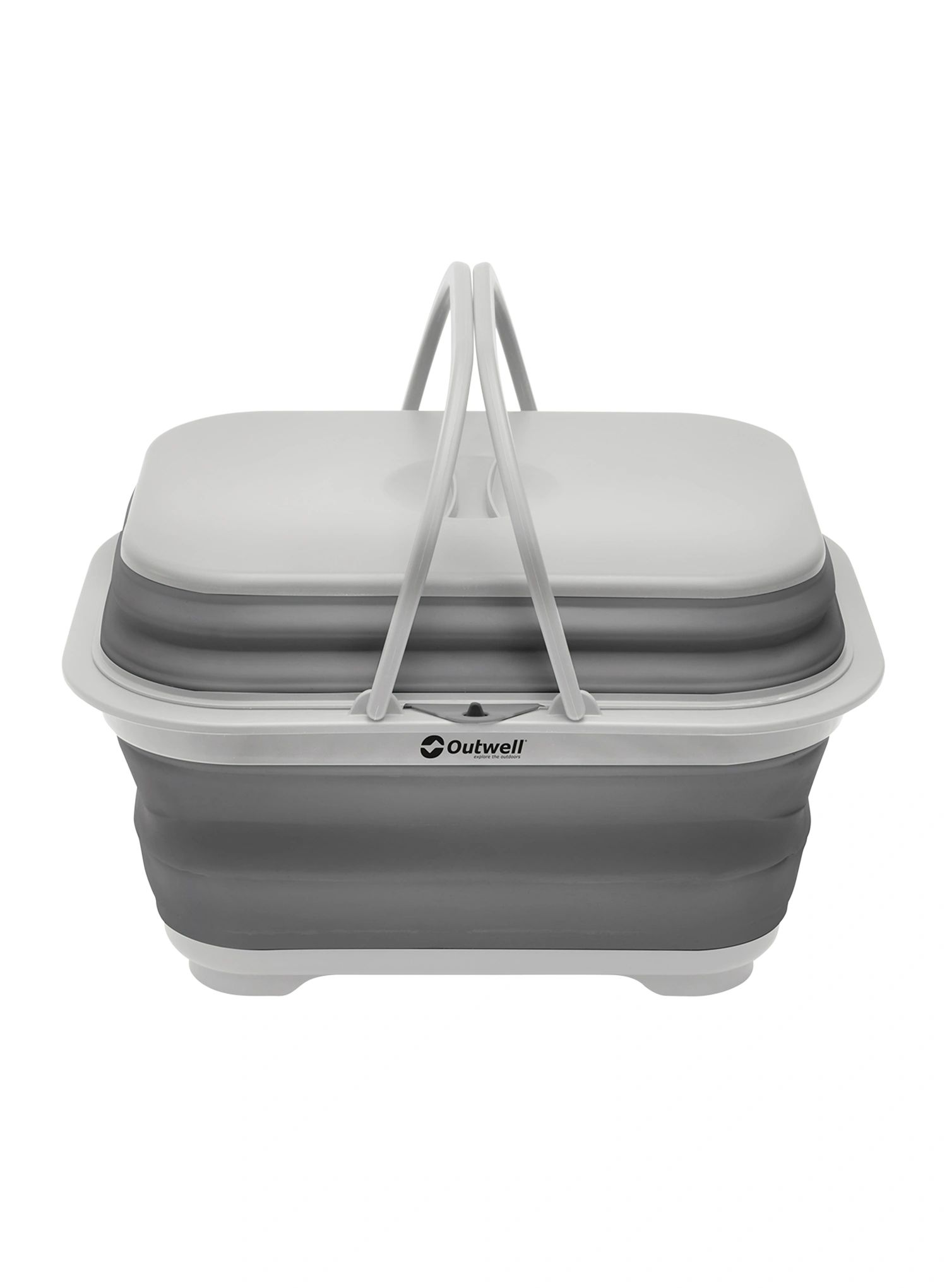 Umyvadlo Outwell Collaps Washing Base w/handle & Lid - grey mist