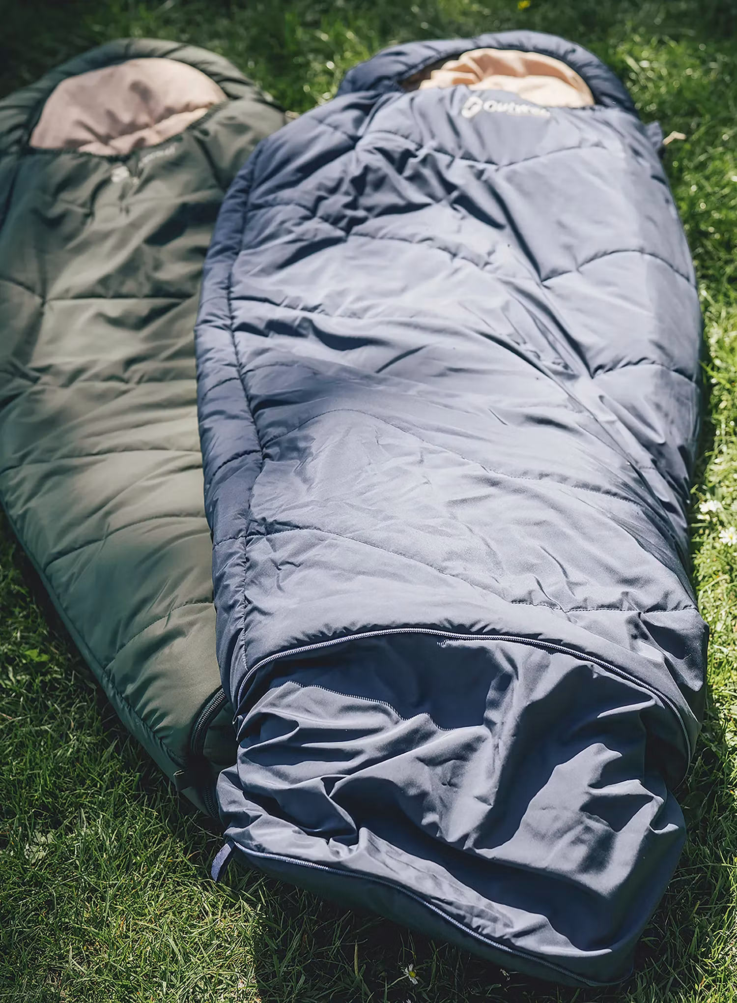 Śpiwór dla dziecka Outwell Convertible Junior (120-150 cm) - blue lake