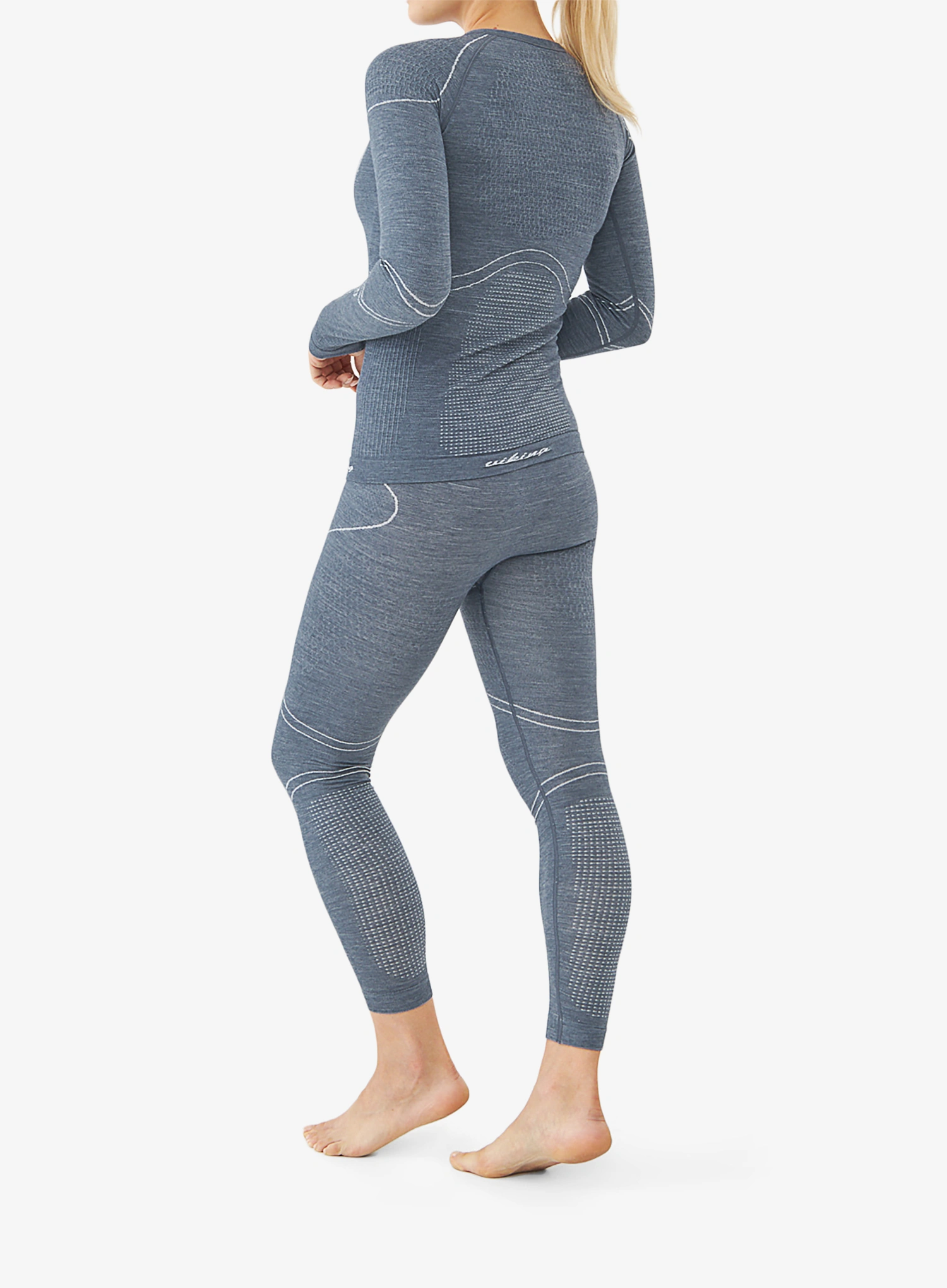 Bielizna termoaktywna damska Viking Base Layer Lana Pro Set - dark grey