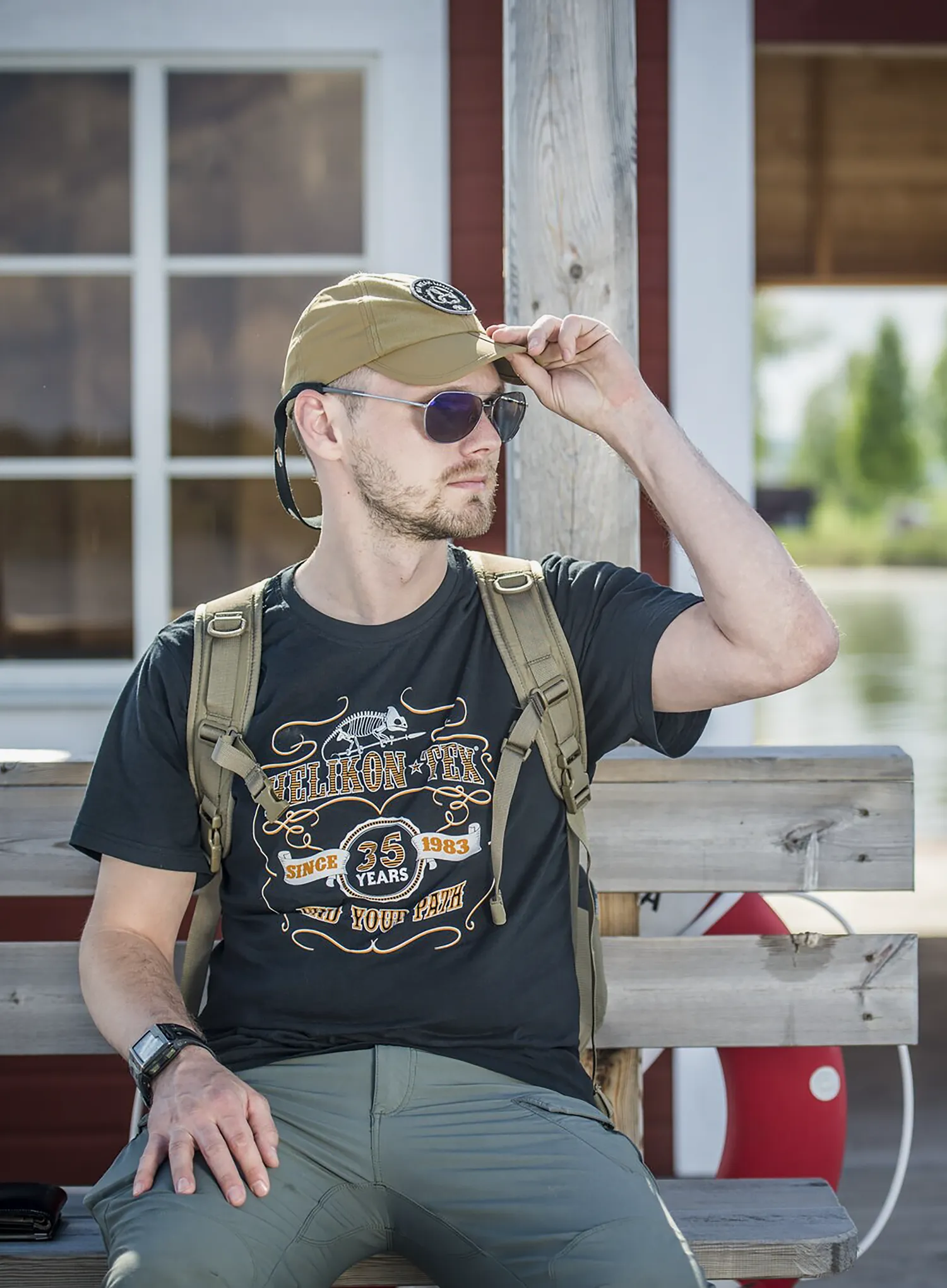 Czapka z daszkiem Helikon-Tex Baseball Folding - coyote/coyote