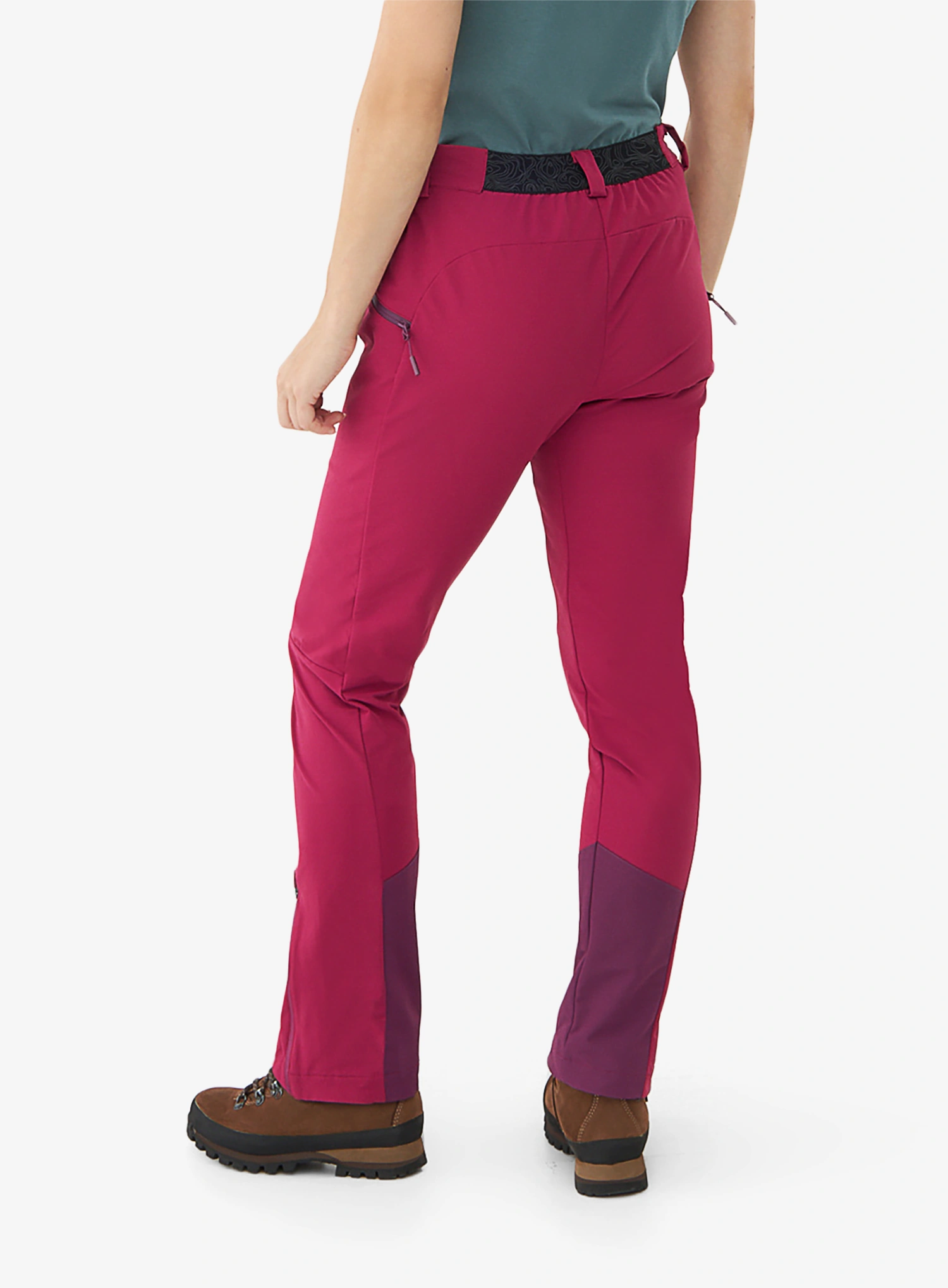 Spodnie turystyczne damskie Viking Expander Warm - fuchsia