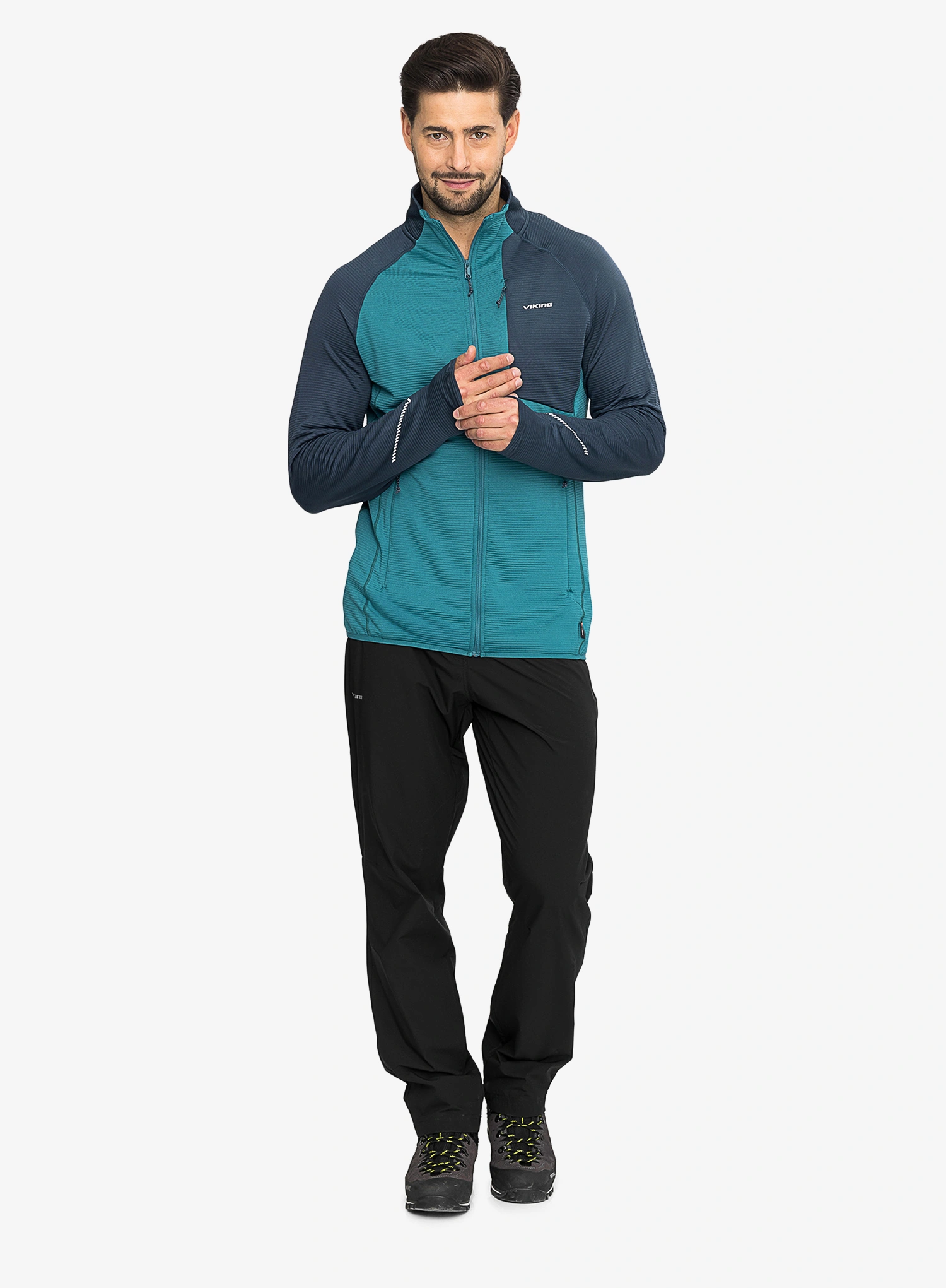Bluza bez kaptura Viking Birger - blue/navy