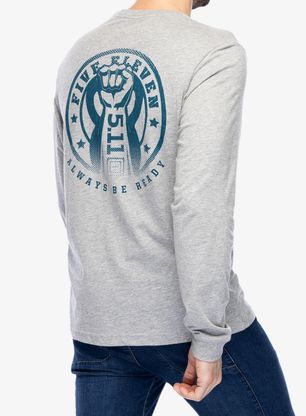 Bluza 5.11 PT-R Kettle Power L/S - heather grey