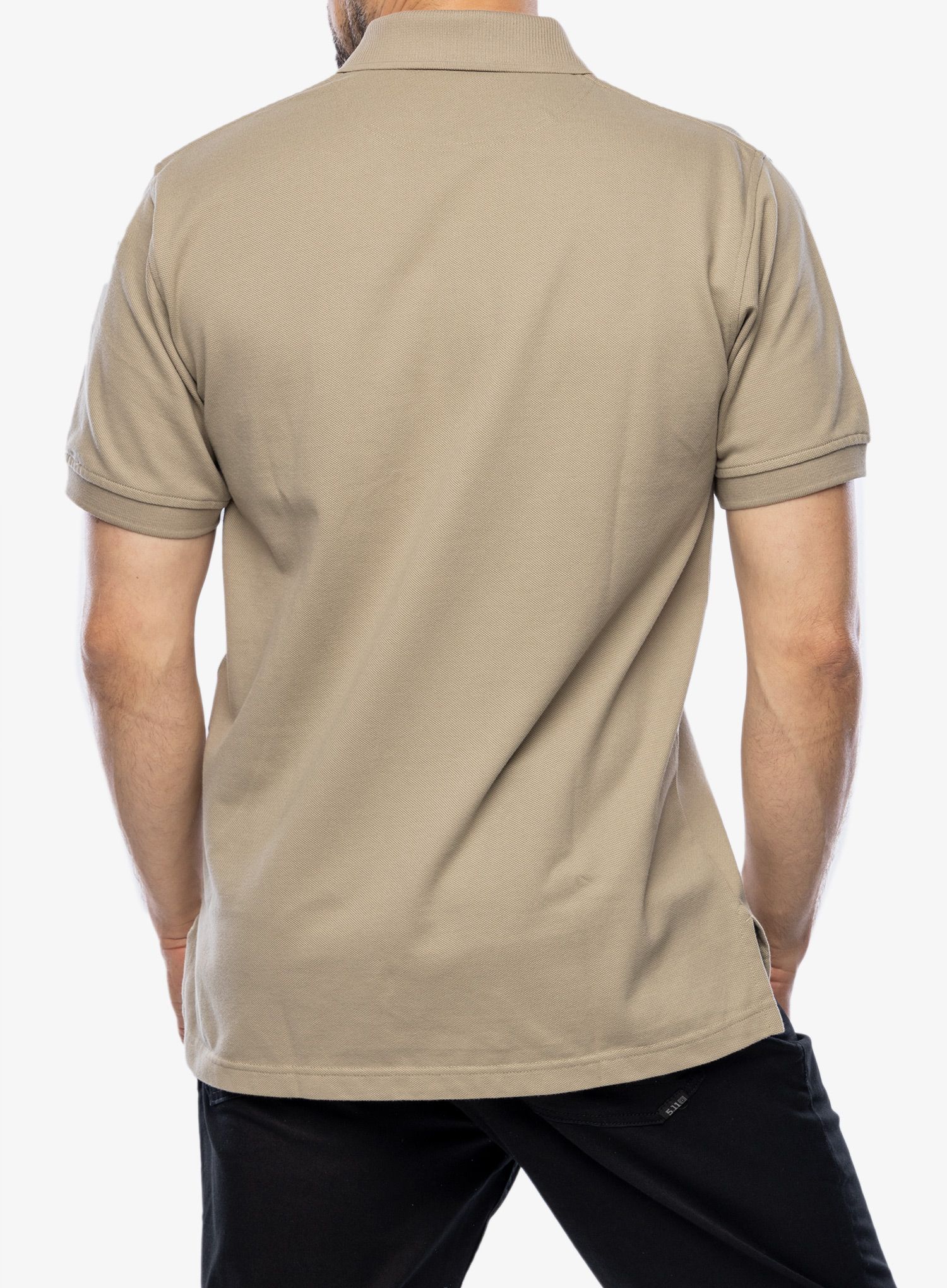 Koszulka bawełniana 5.11 Professional S/S Polo - silver tan