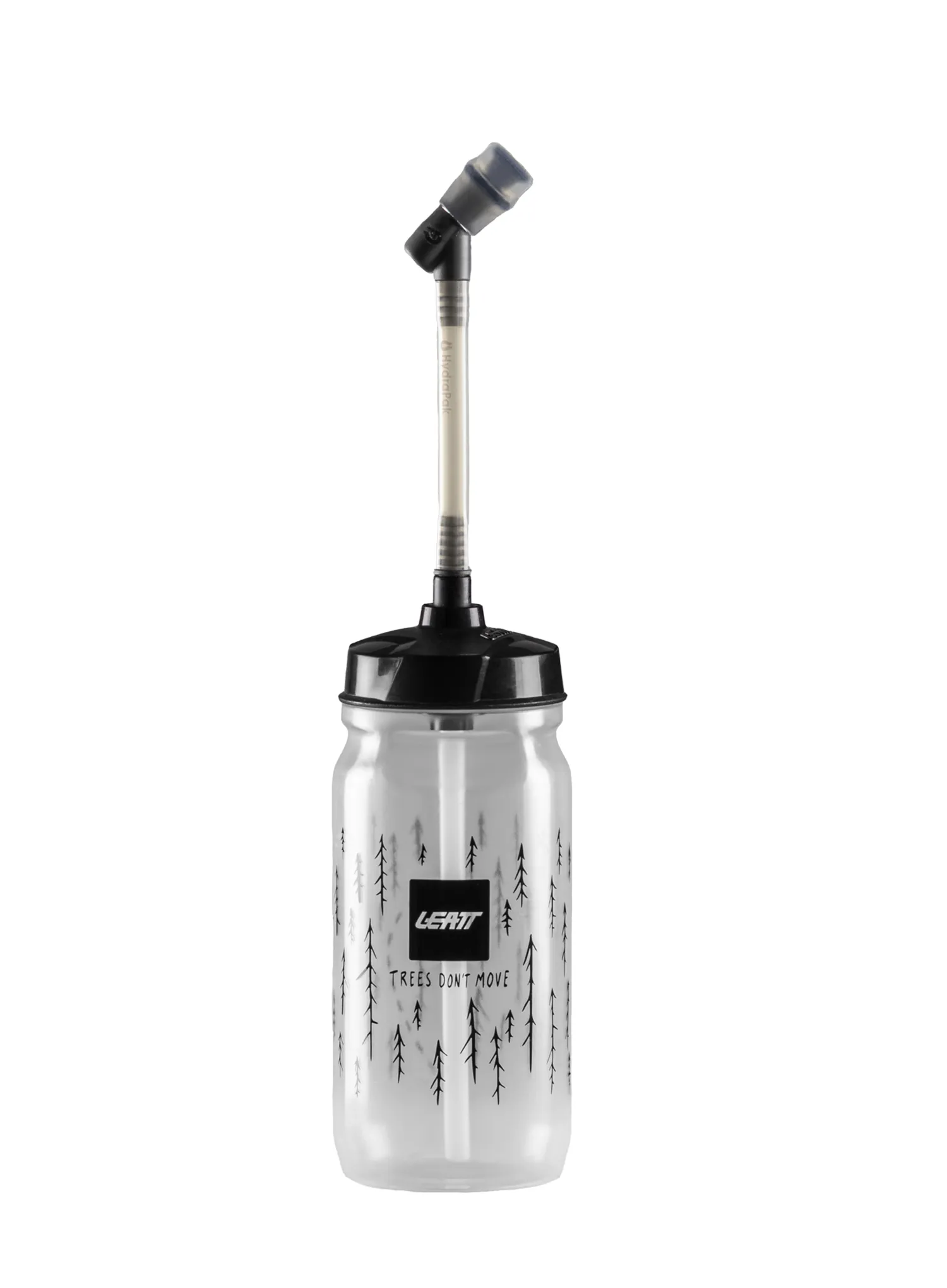 Bidon na rower Leatt SteadySip Convertible 600 ml - clear