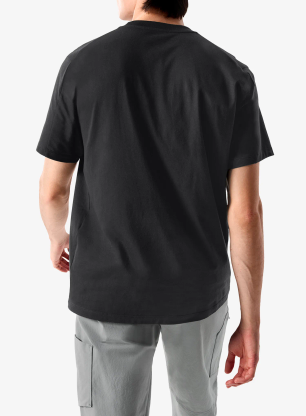 Koszulka wspinaczkowa Arcteryx Kragg SL Cotton Shirt SS - black