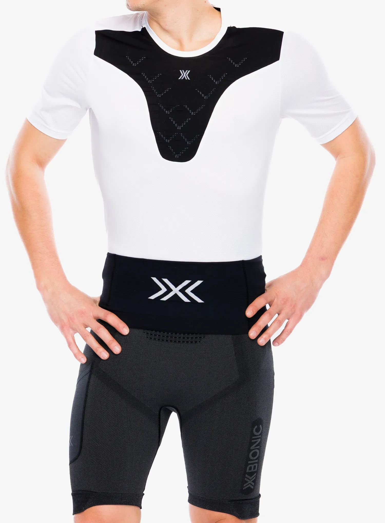 Běžecký opasek X-Bionic Running Belt - x black/x white