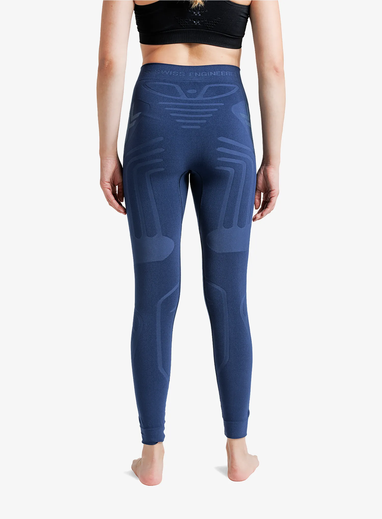 Legginsy termoaktywne damskie X-Bionic Heatloop Pants - marine