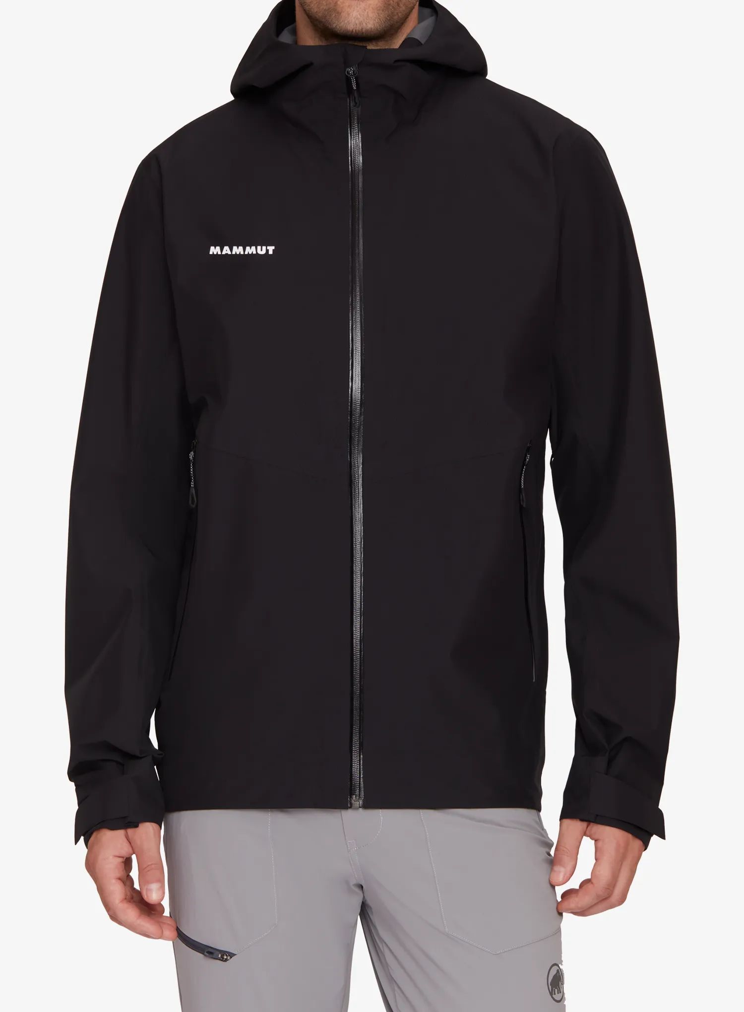 Bunda na hory Mammut Alto Light HS Hooded Jacket - black
