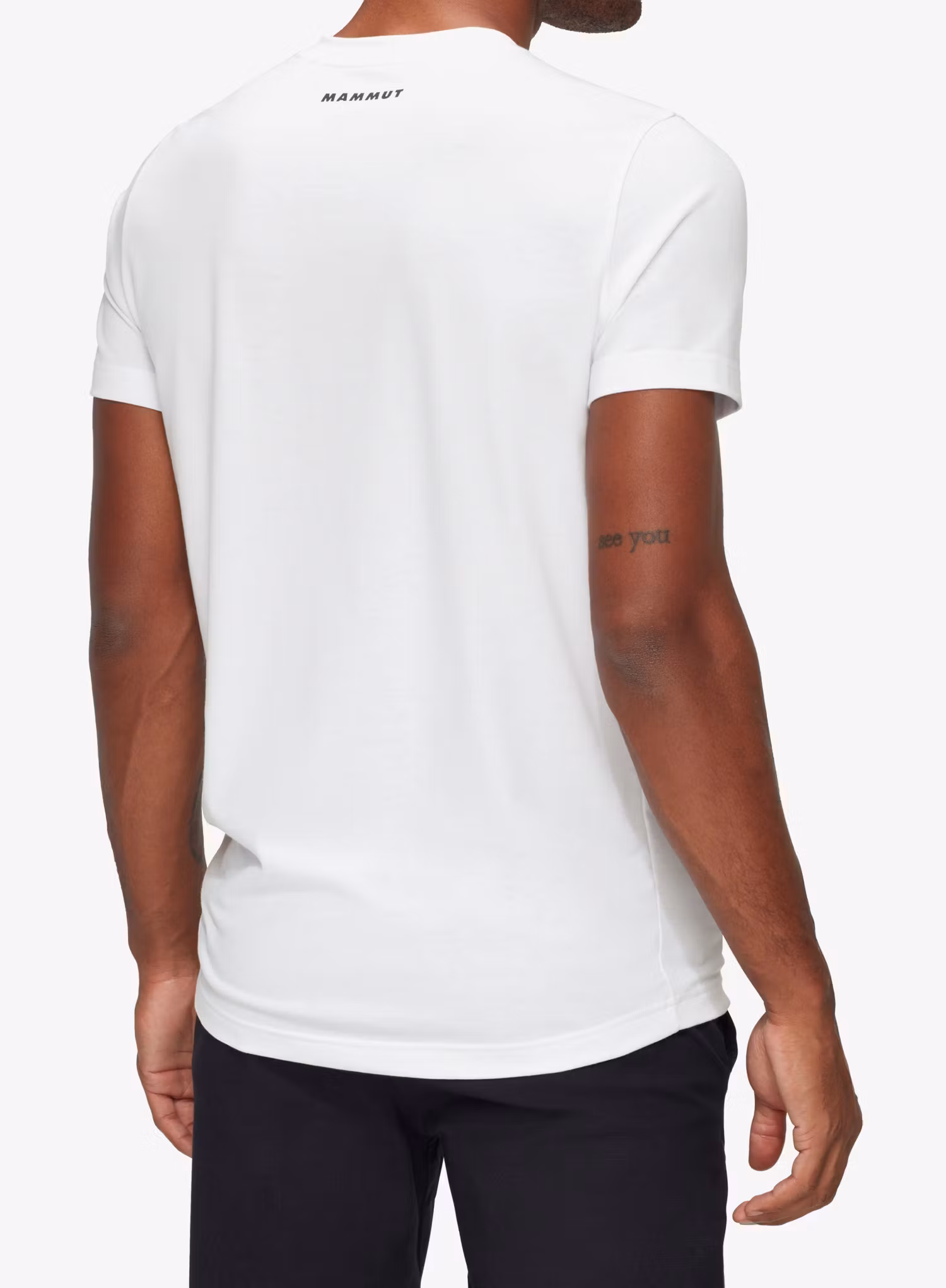 Koszulka z nadrukiem Mammut Trovat T-Shirt Mammut - white