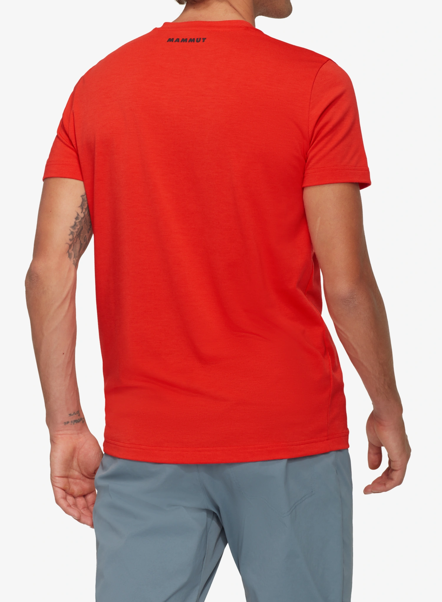 T shirt z nadrukiem Mammut Trovat T-Shirt Mammut - mammut red