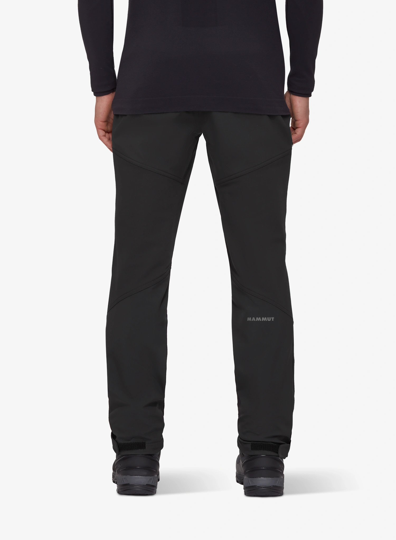 Spodnie softshell Mammut Zinal Guide SO Hybrid Pants - black