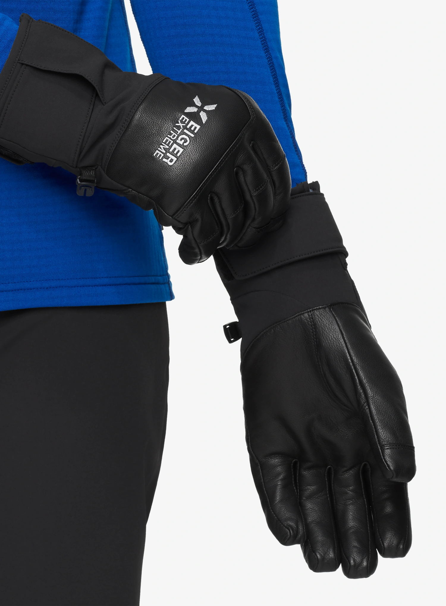 Rękawiczki softshell Mammut Eiger Nordwand Advanced Glove - black
