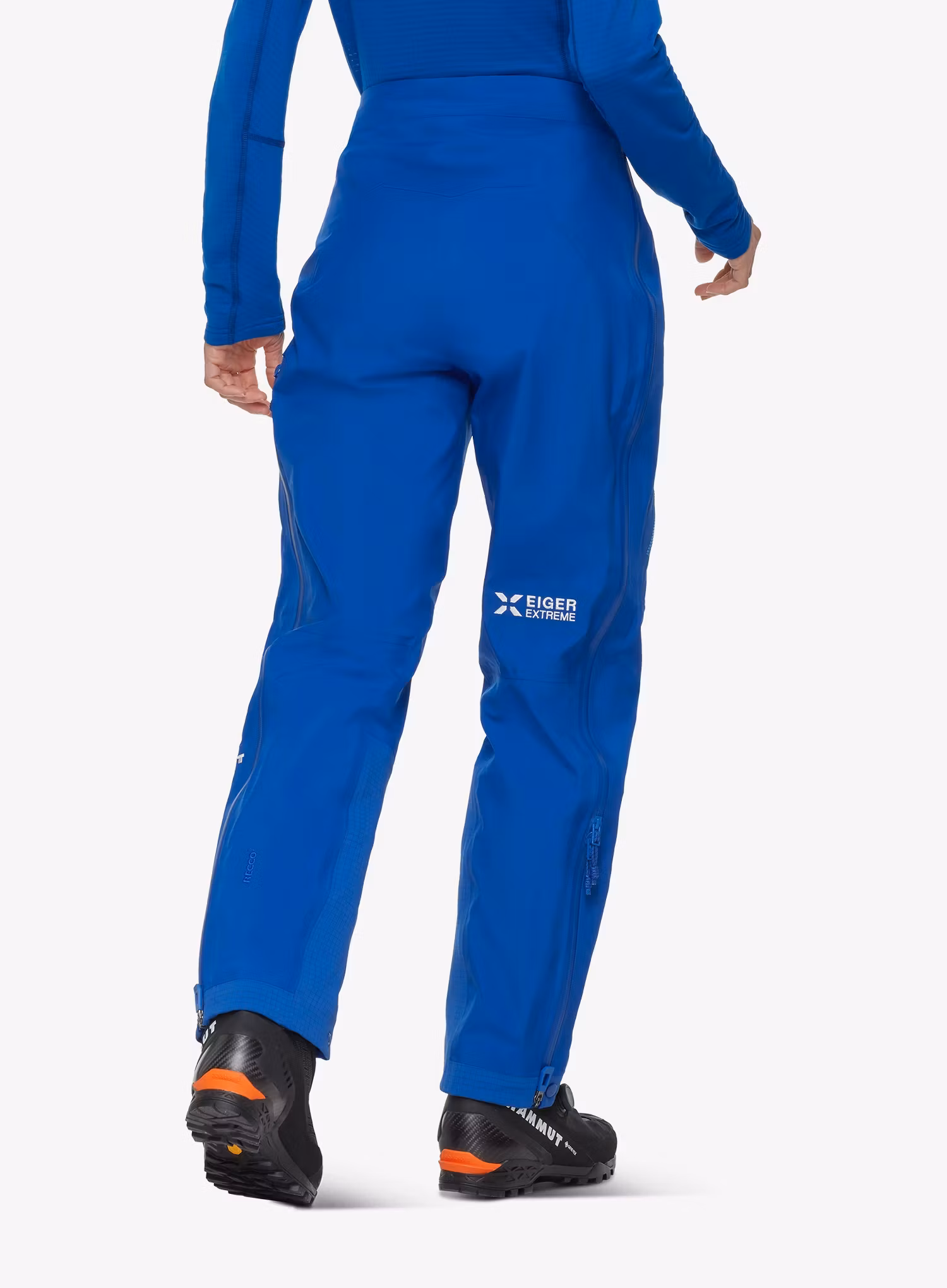 Spodnie w góry damskie Mammut Eiger Nordwand Advanced HS Pants - eiger blue/blue