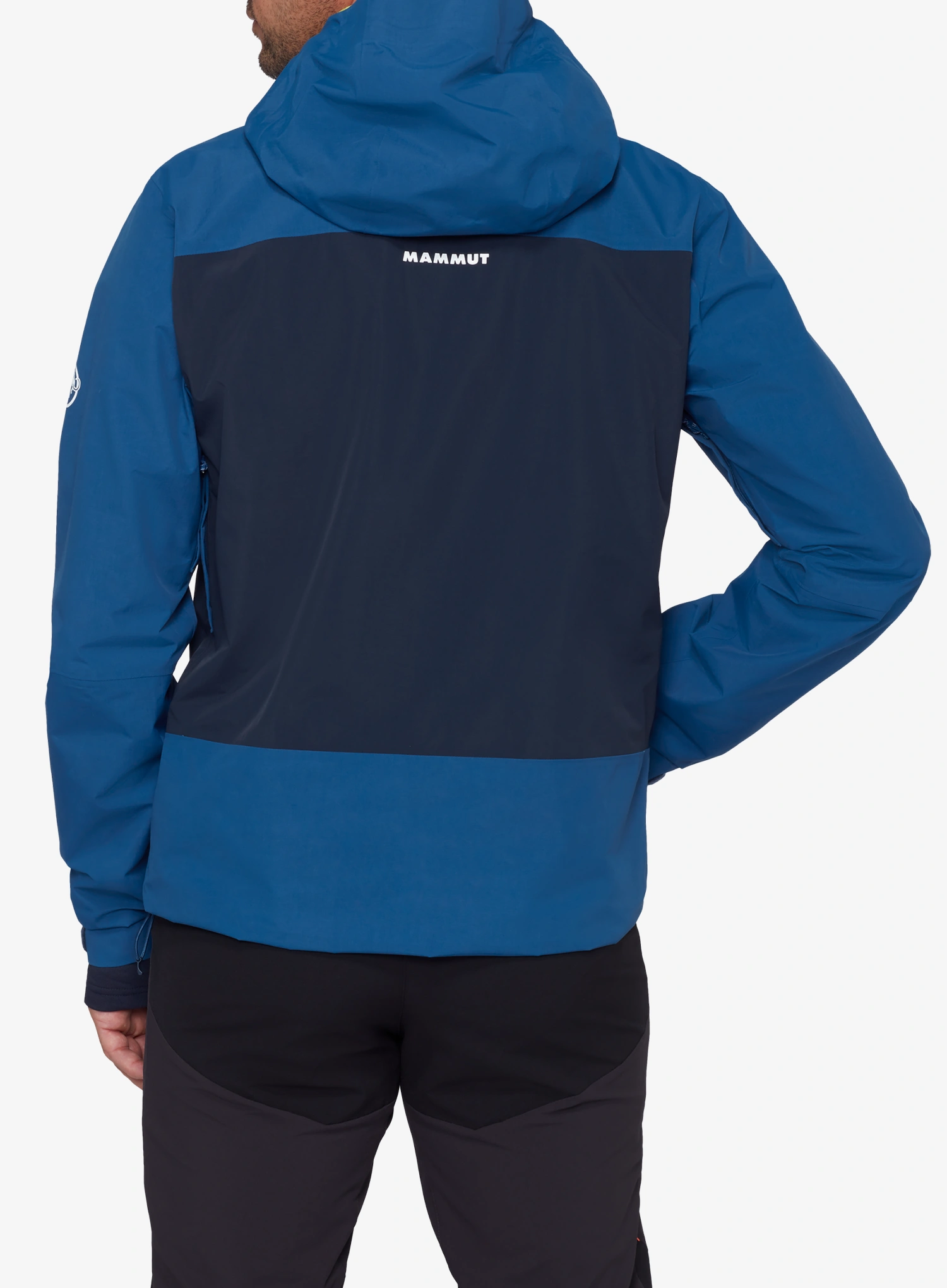 Kurtka z membraną Mammut Crag HS Hooded Jacket - tschiel/marine