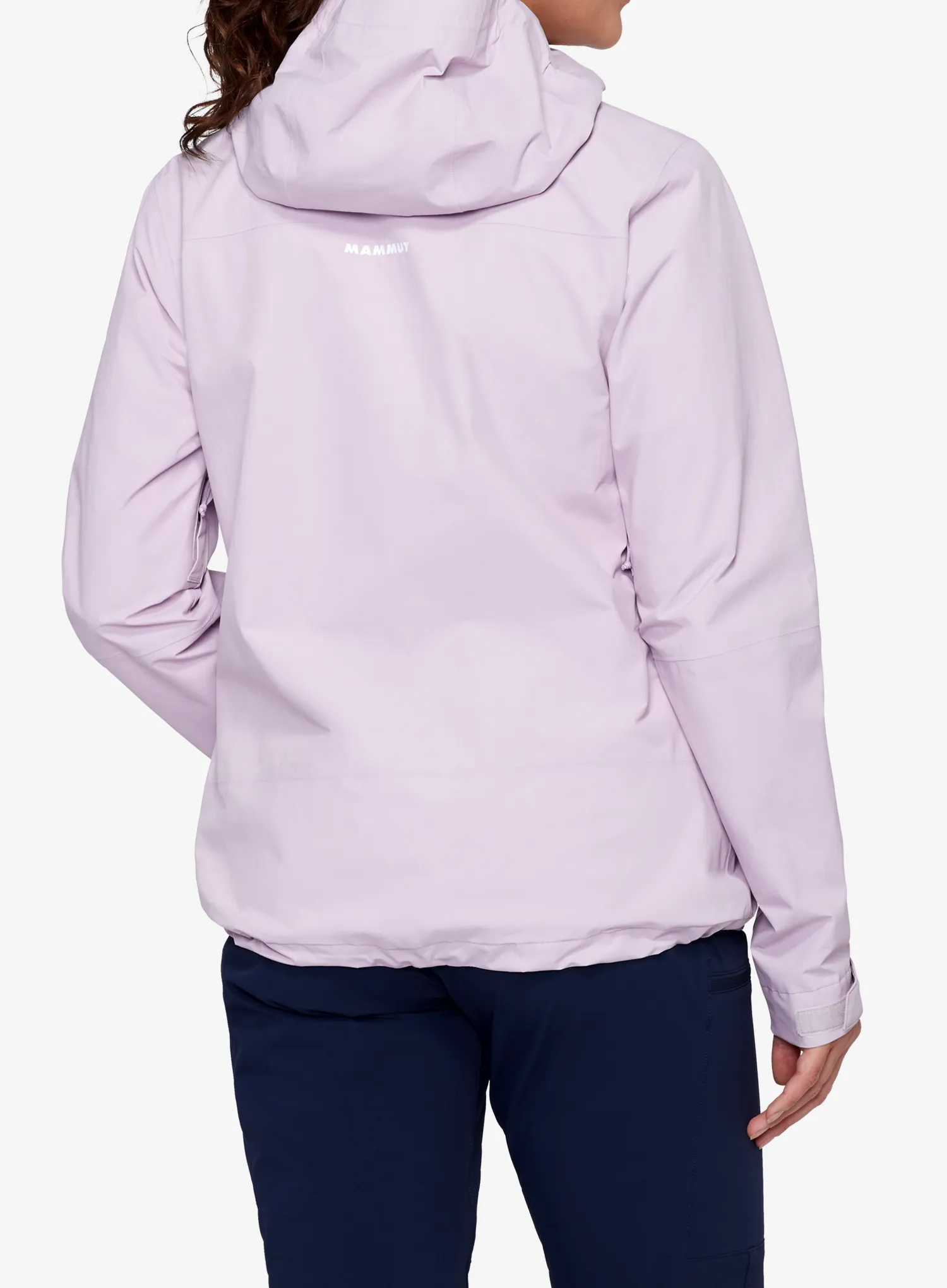 Kurtka z membraną damska Mammut Crag HS Hooded Jacket - alpine calamint