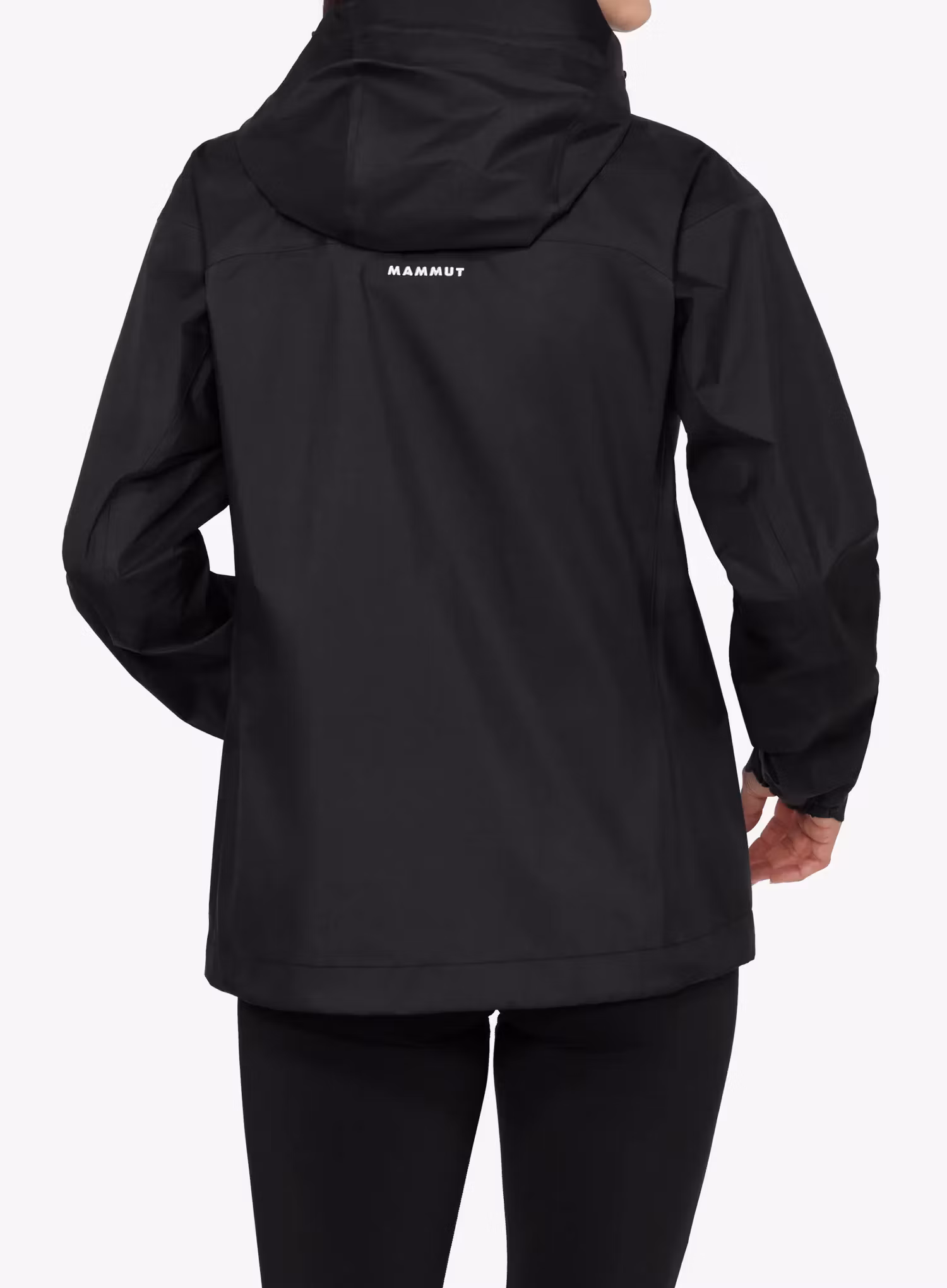 Kurtka z membraną damska Mammut Taiss Light HS Hooded Jacket - black