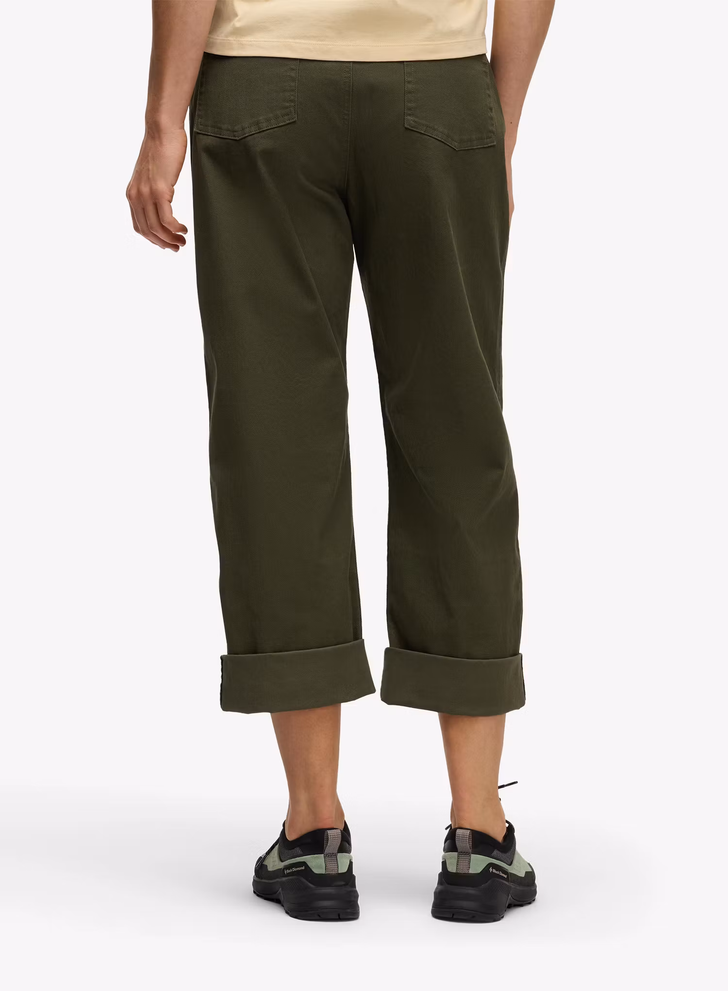 Spodnie wspinaczkowe damskie Black Diamond Dirtbag Pants - dark moss
