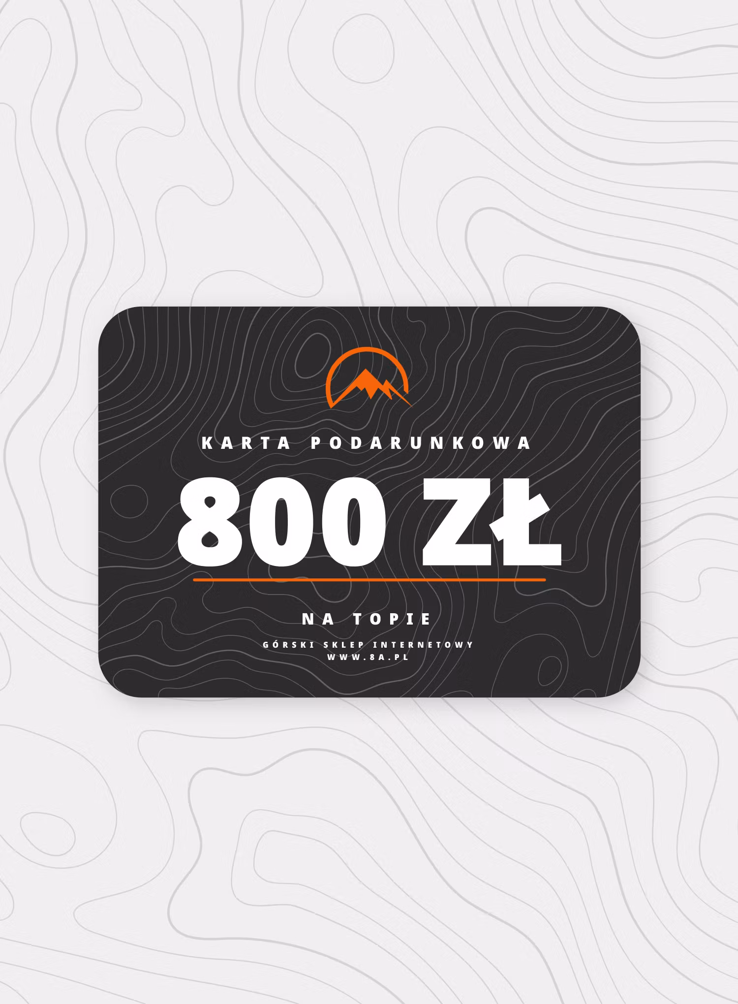 Karta podarunkowa 800zł