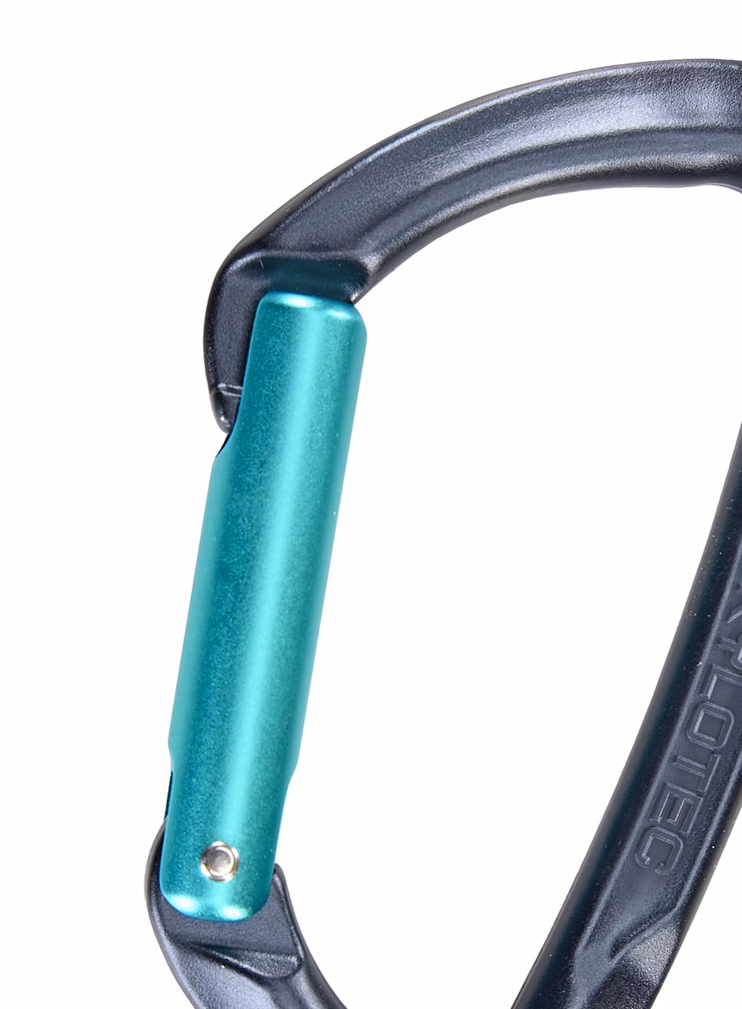 Karabinek SKYLOTEC Lime S - anthracite/aquamarine