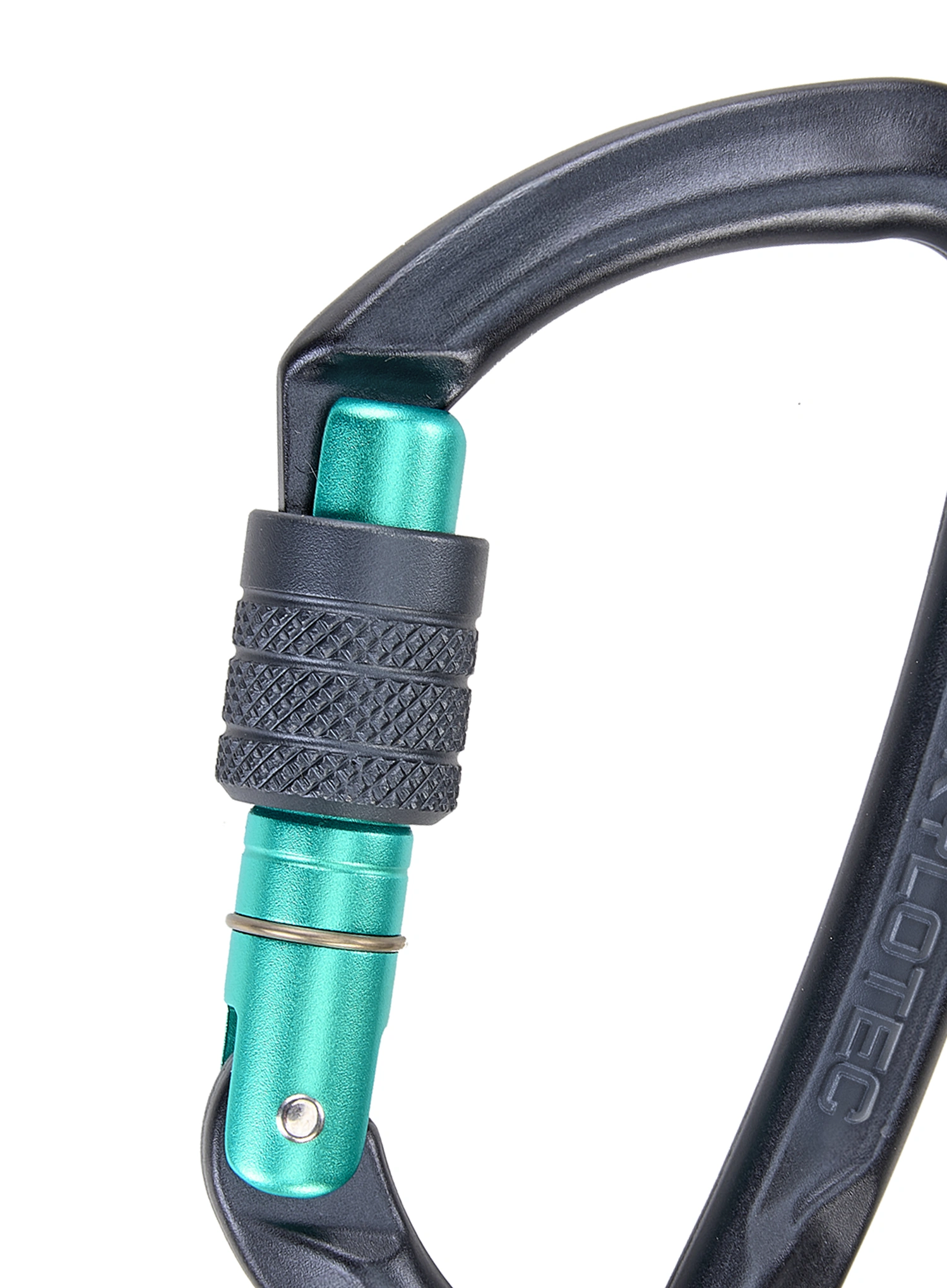 Karabinek wspinaczkowy SKYLOTEC Lime SG - anthracite/aquamarine