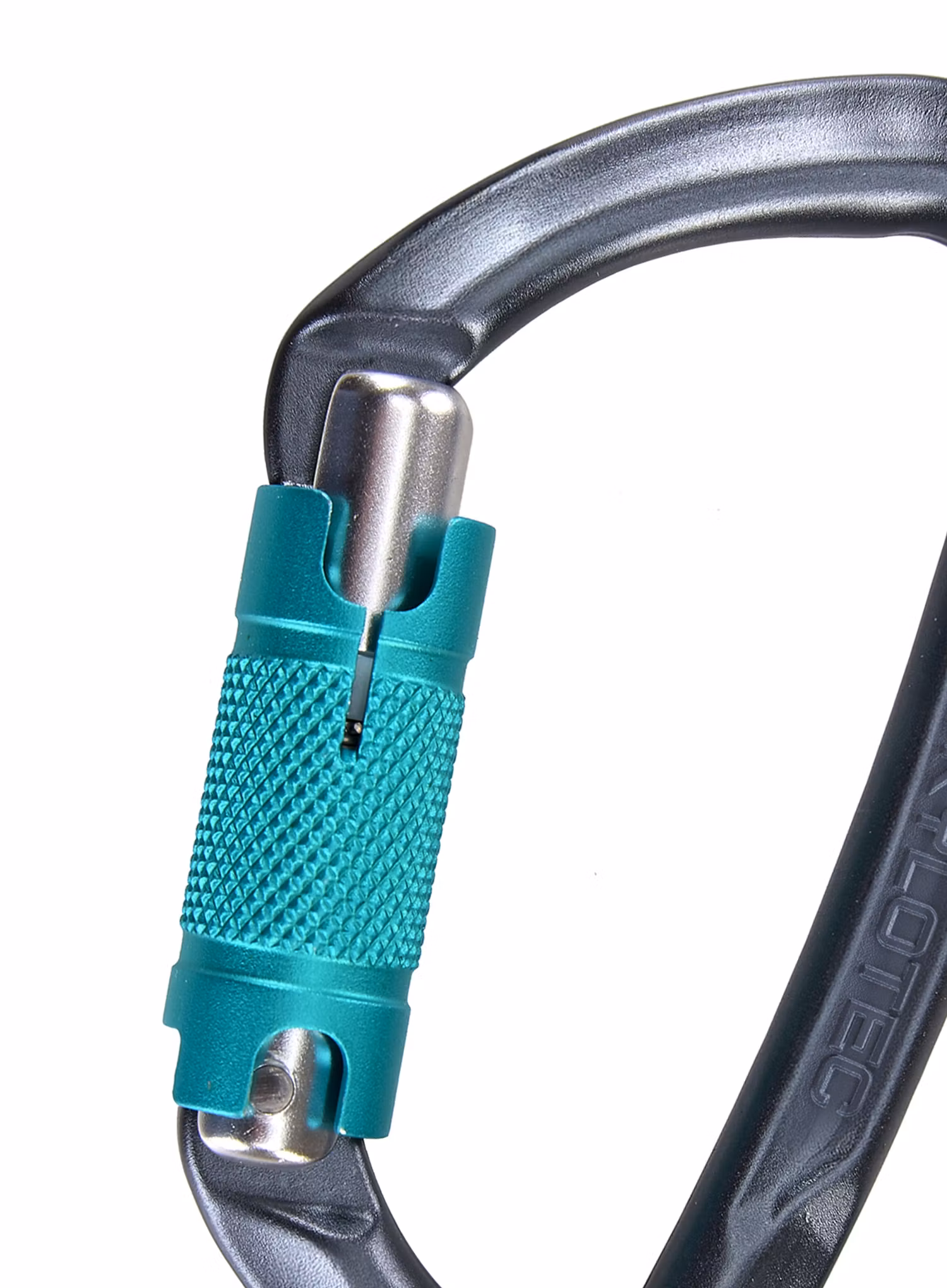 Karabinek wspinaczkowy SKYLOTEC Lime WG - anthracite/aquamarine