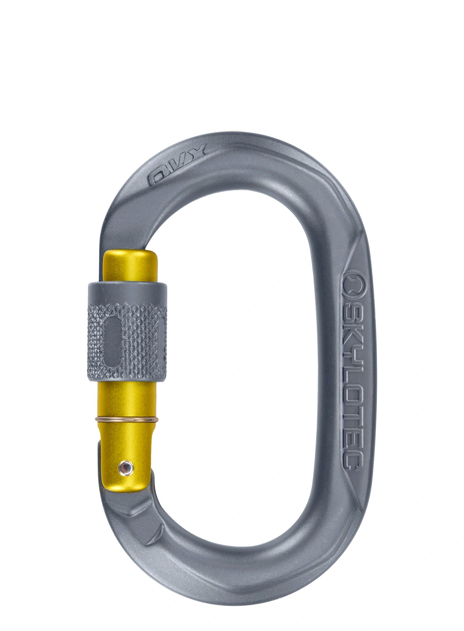 Horolezecká karabina SKYLOTEC Ovx SG - anthracite/mustard