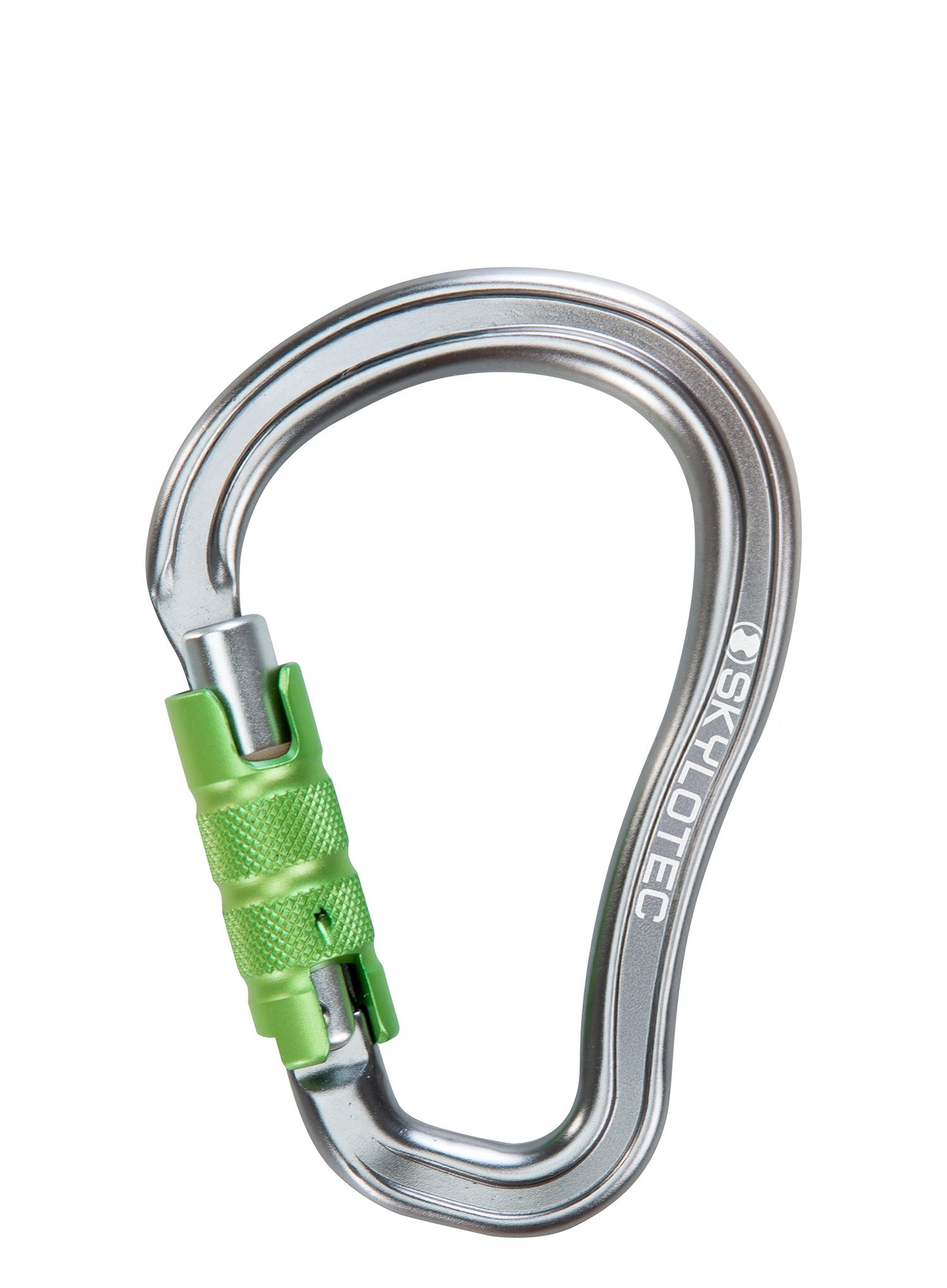 Horolezecká karabina SKYLOTEC Axis HMS TG - grey/green