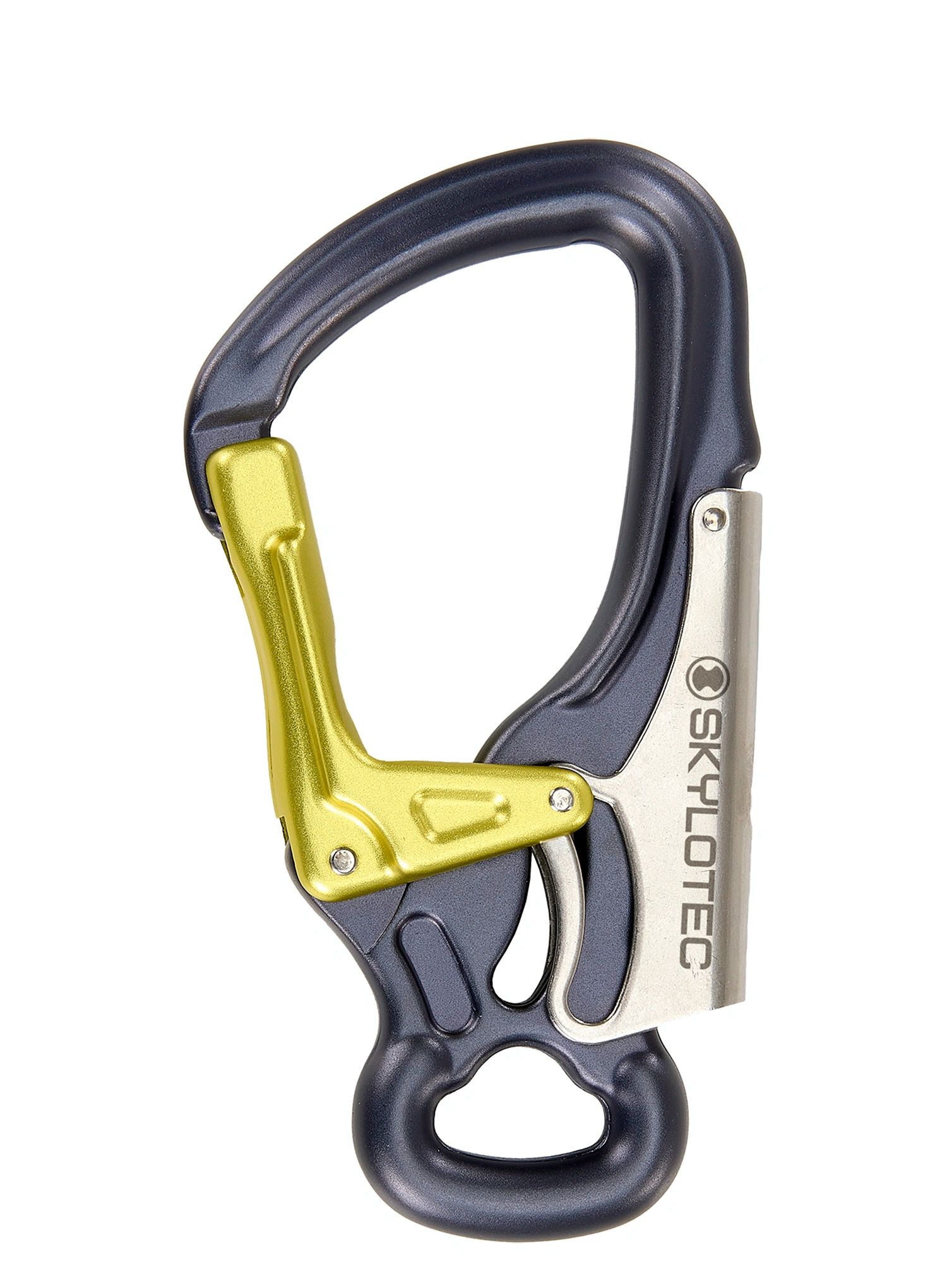 Ferratová karabina SKYLOTEC K-Advance - anthracite/mustard