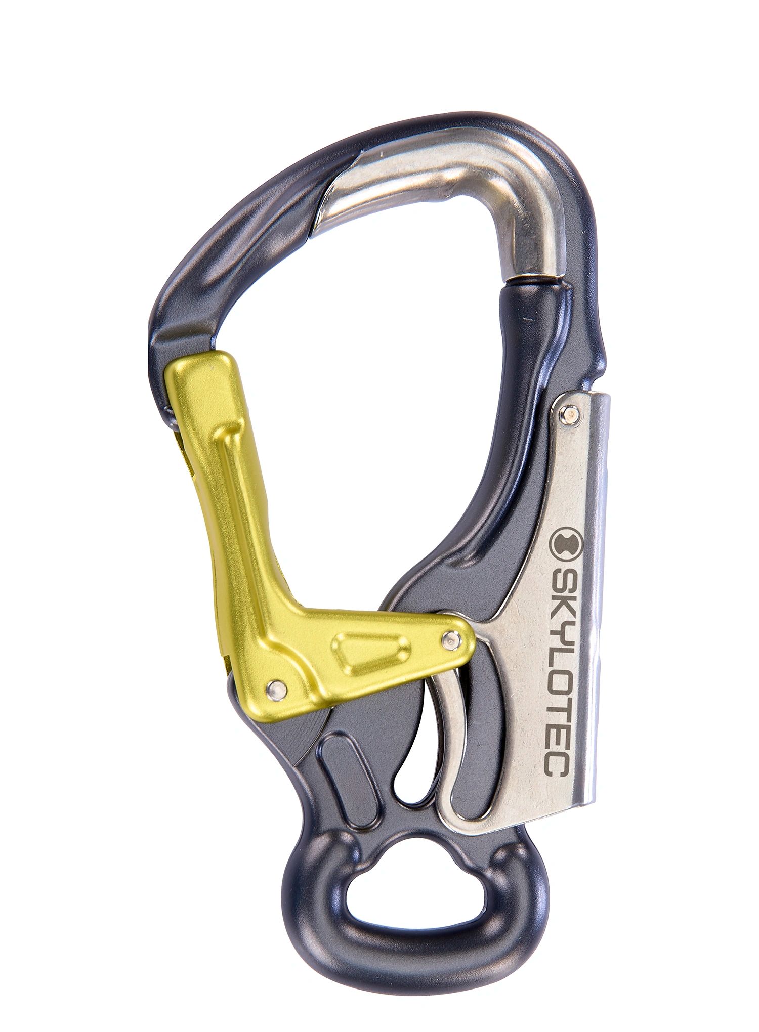 Ferratová karabina SKYLOTEC K-Advance Shell - anthracite/mustard
