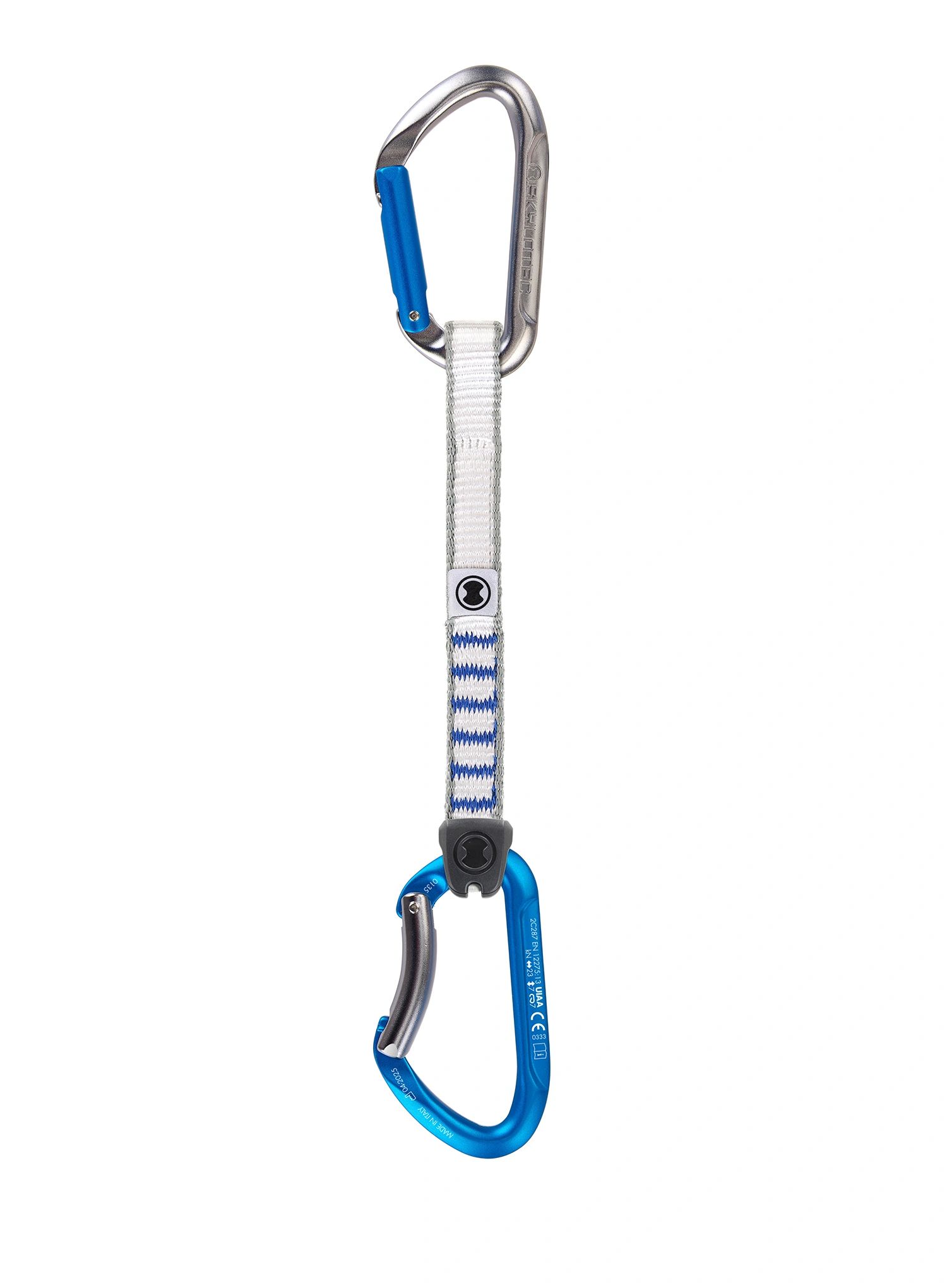 Expreska SKYLOTEC Salto NY 17 cm - titanium/electricblue