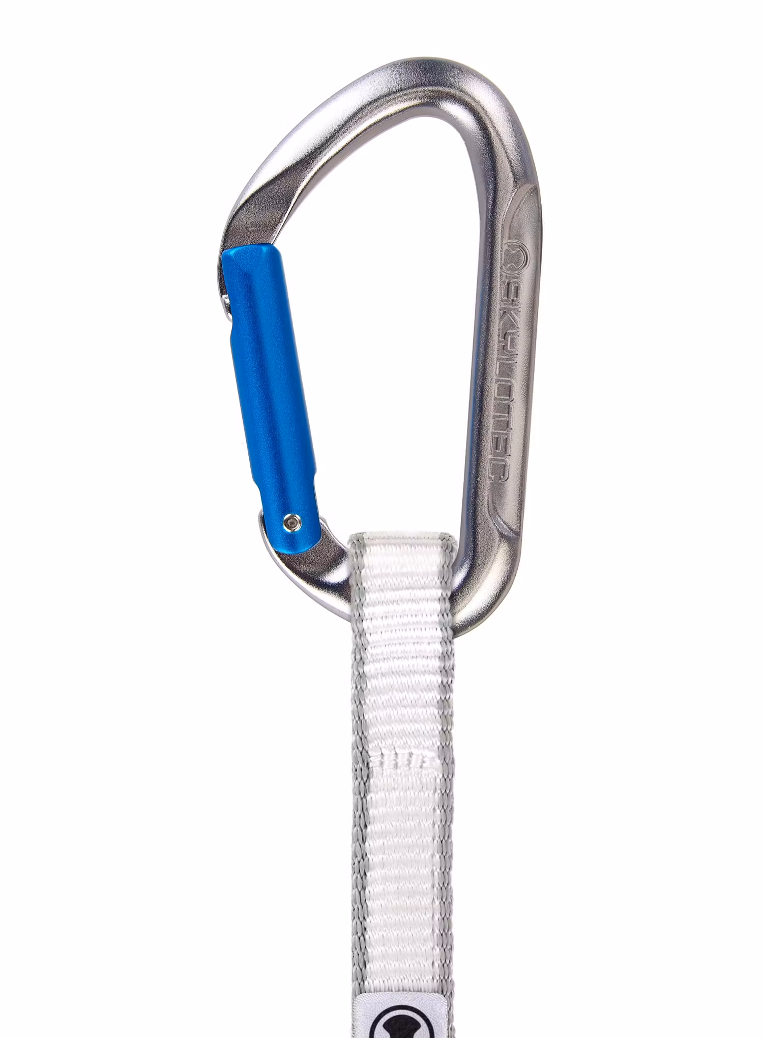 Ekspres wspinaczkowy SKYLOTEC Salto NY 17 cm - titanium/electricblue