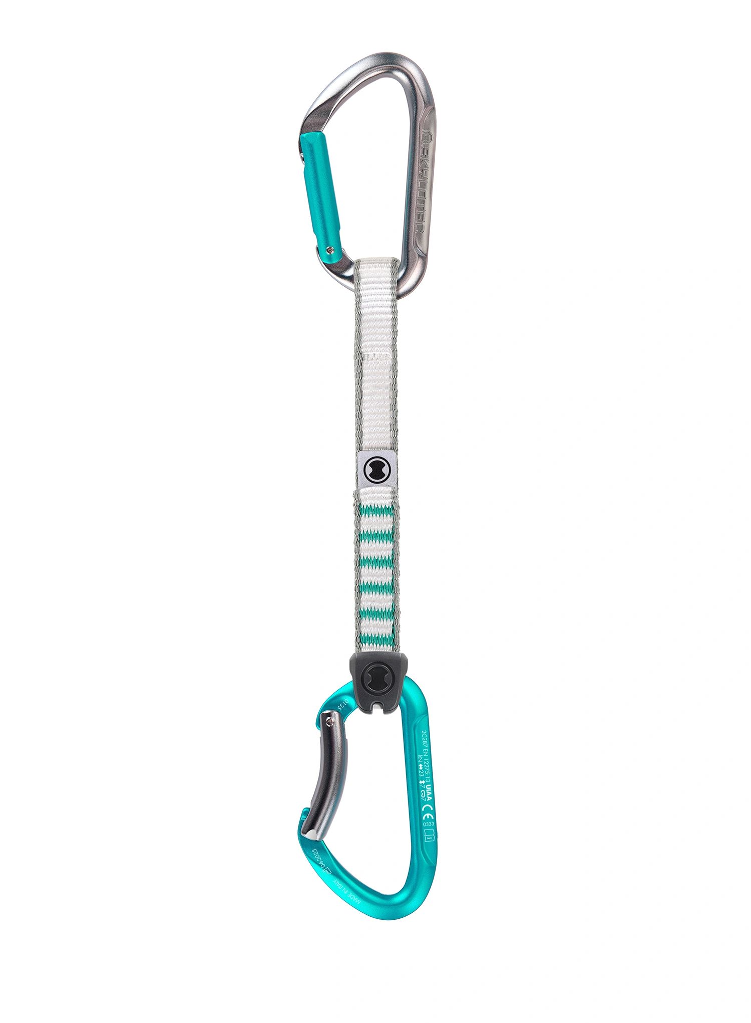 Expreska SKYLOTEC Salto NY 17 cm - titanium/aquamarine