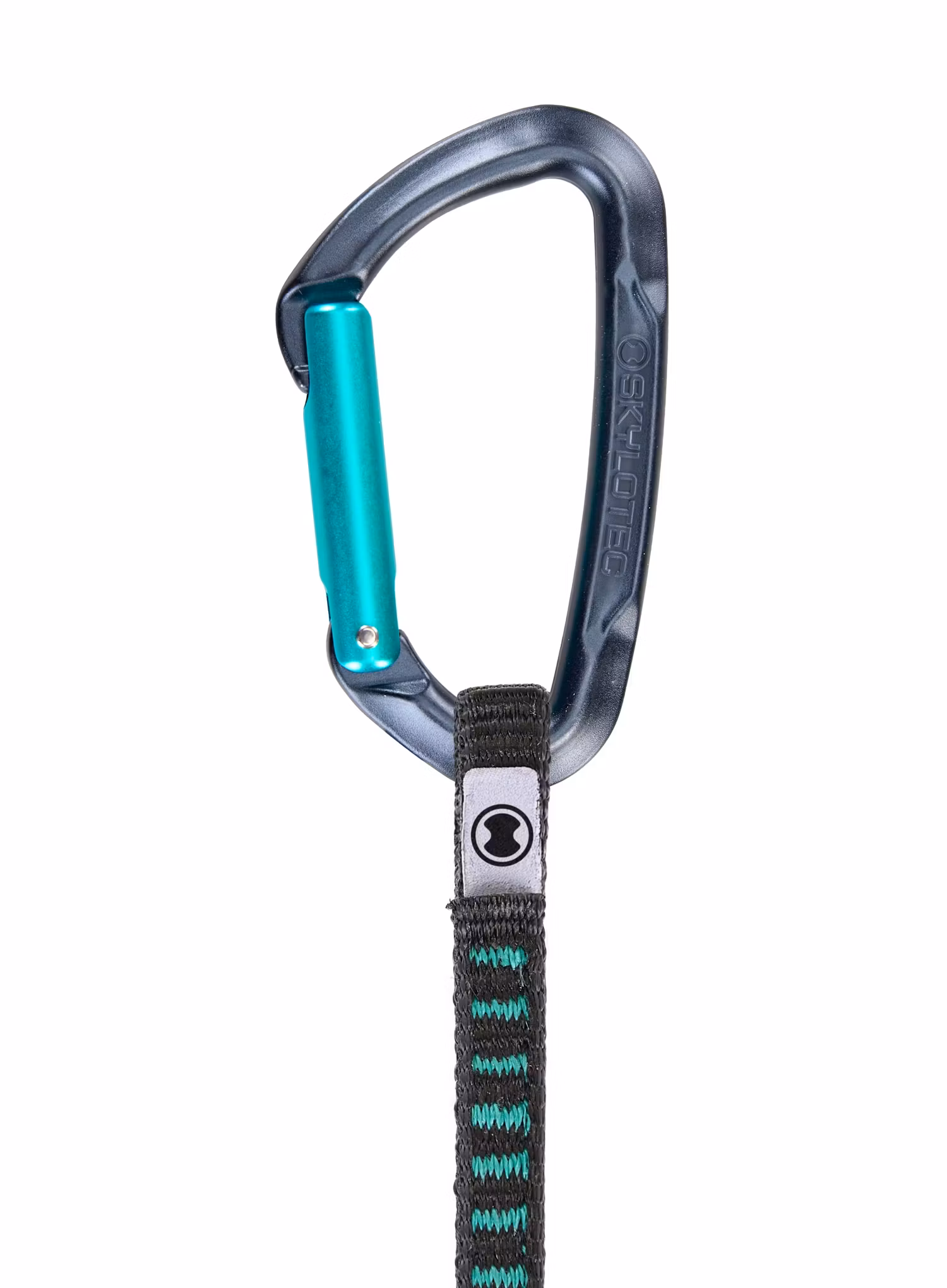 Ekspres wspinaczkowy SKYLOTEC Lime Set UL 12 cm - anthracite/aquamarine