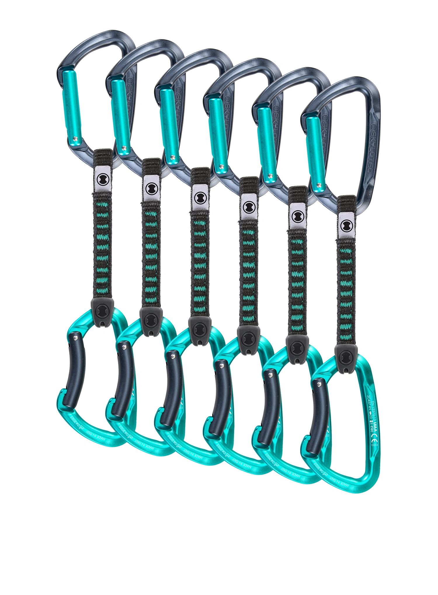 SKYLOTEC Lime Set UL - 6 Pack 12 cm