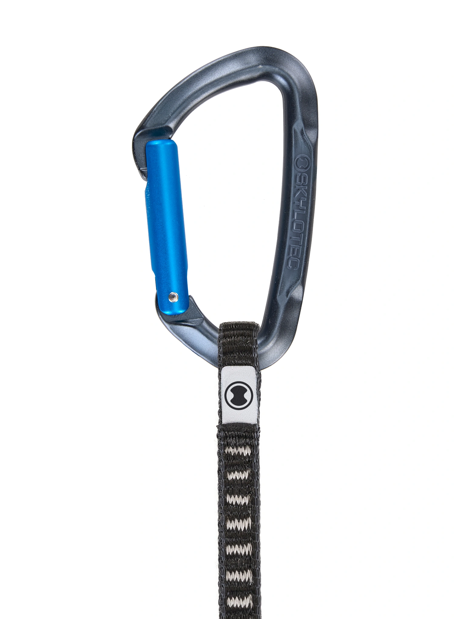 Ekspres wspinaczkowy SKYLOTEC Lime Set M-UL 12 cm - anthracite/blue