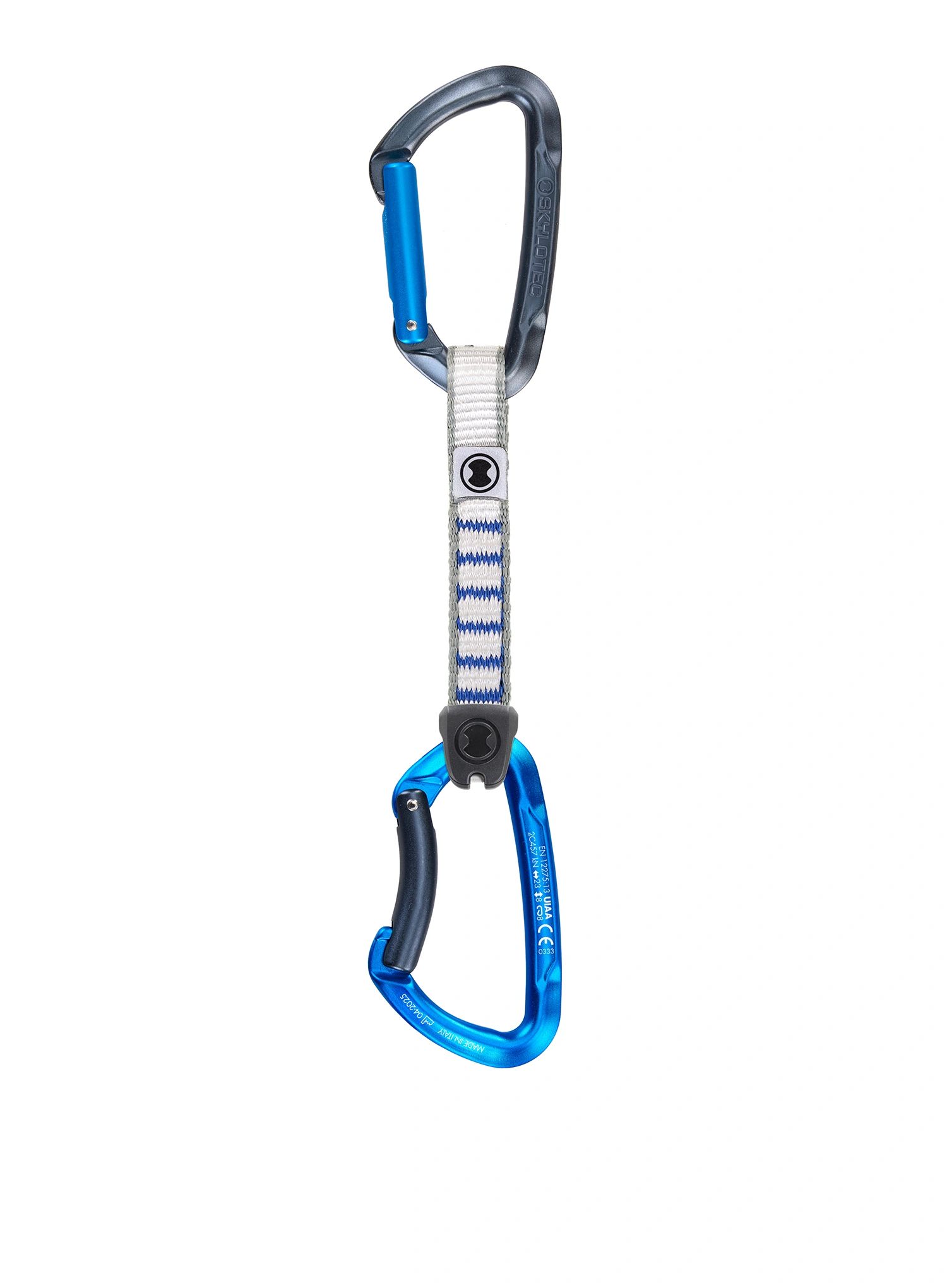 Expreska SKYLOTEC Lime Set NY 12 cm - anthracite/electricblue