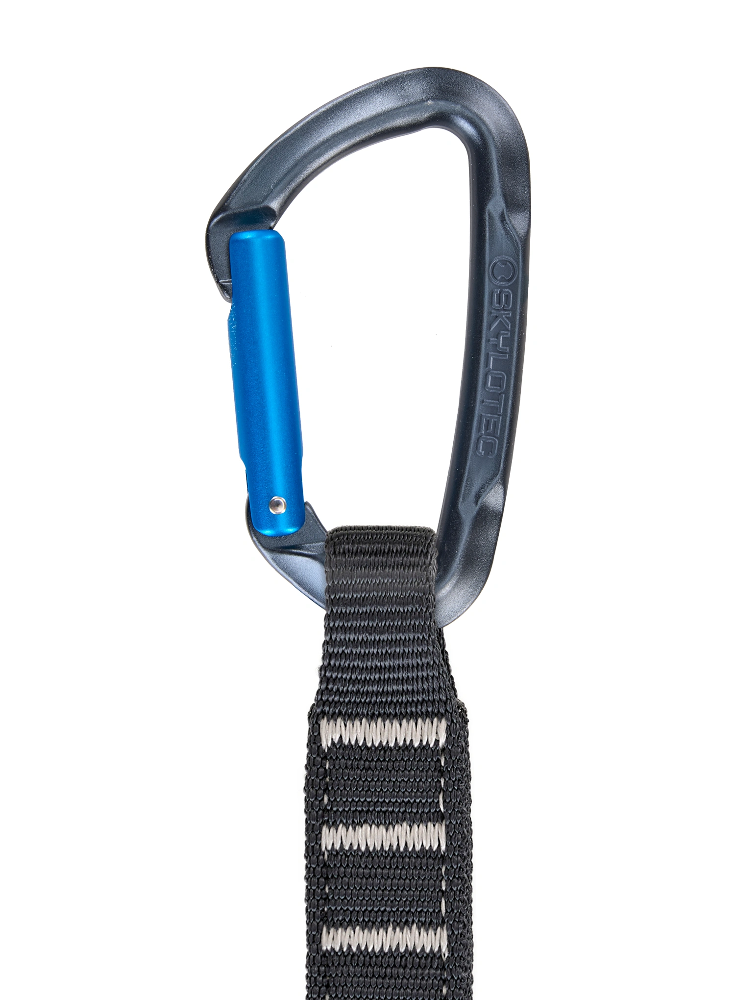 Ekspres wspinaczkowy SKYLOTEC Lime Set NY Pro 12 cm - anthracite/electricblue