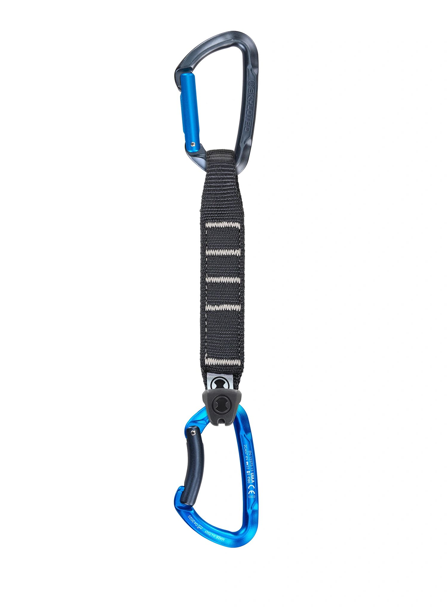 Expreska SKYLOTEC Lime Set NY Pro 17 cm - anthracite/electricblue