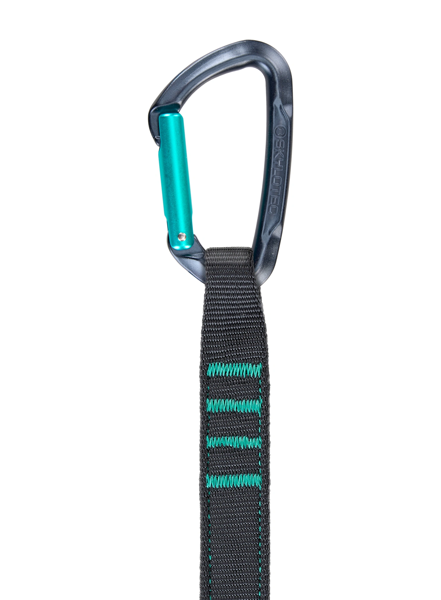 Ekspres wspinaczkowy SKYLOTEC Lime Set NY Pro 22 cm - anthracite/aquamarine