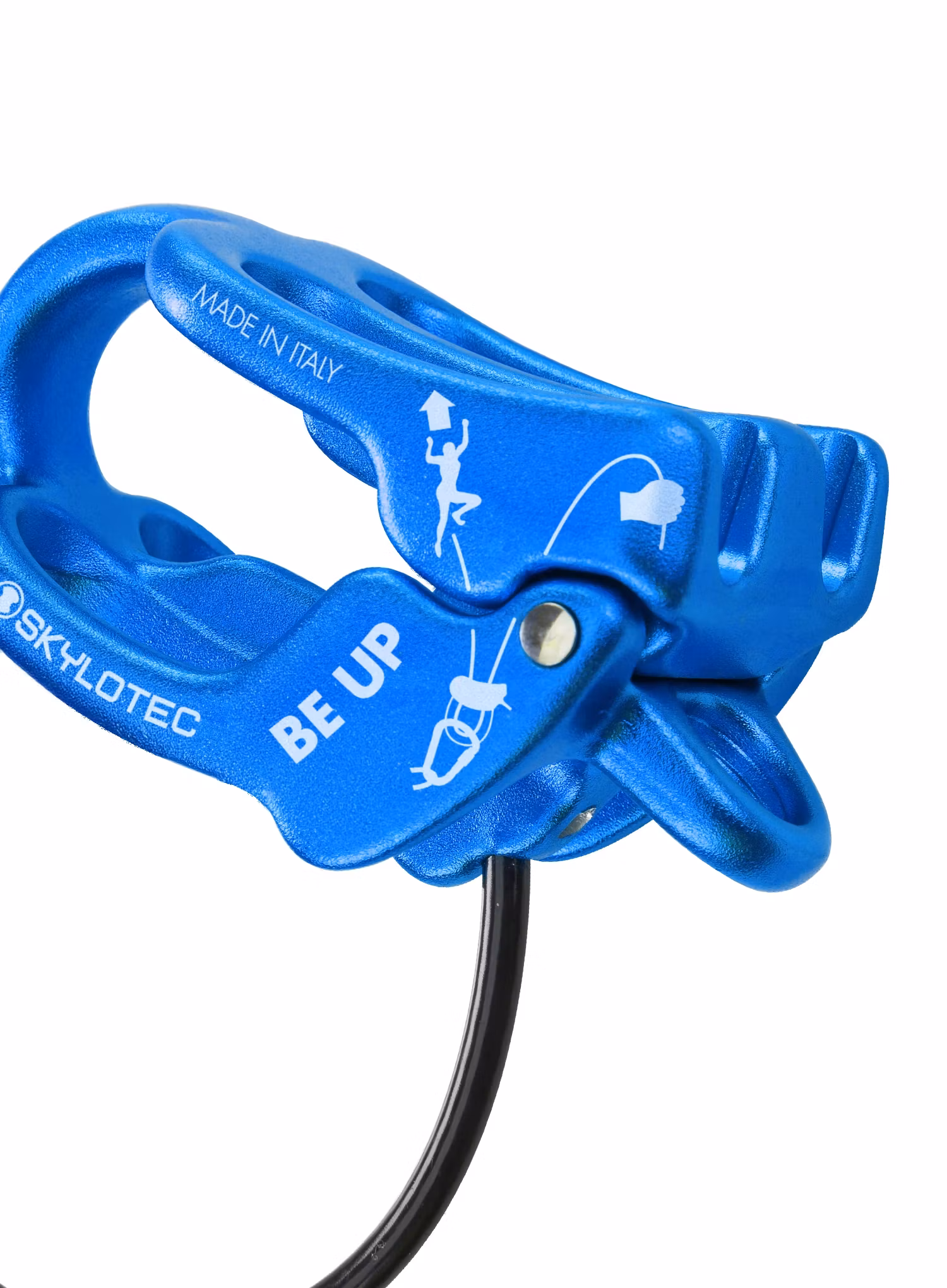 Przyrząd asekuracyjno-zjazdowy SKYLOTEC Be-Up - electricblue