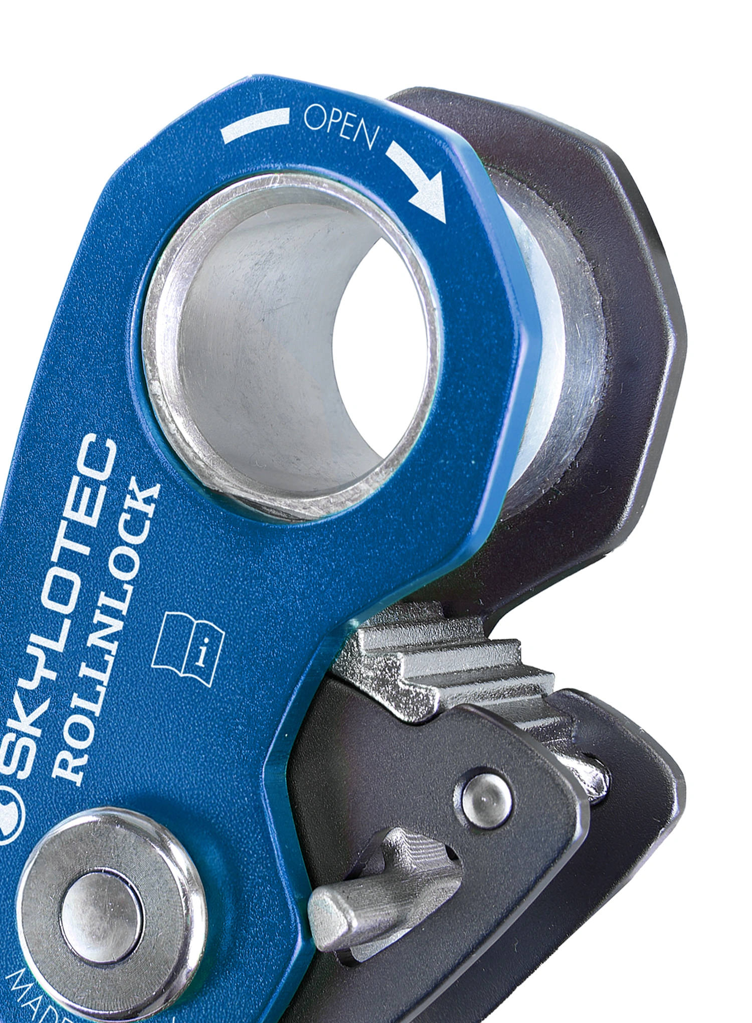Bloczek SKYLOTEC Rollnlock - anthracite/electricblue