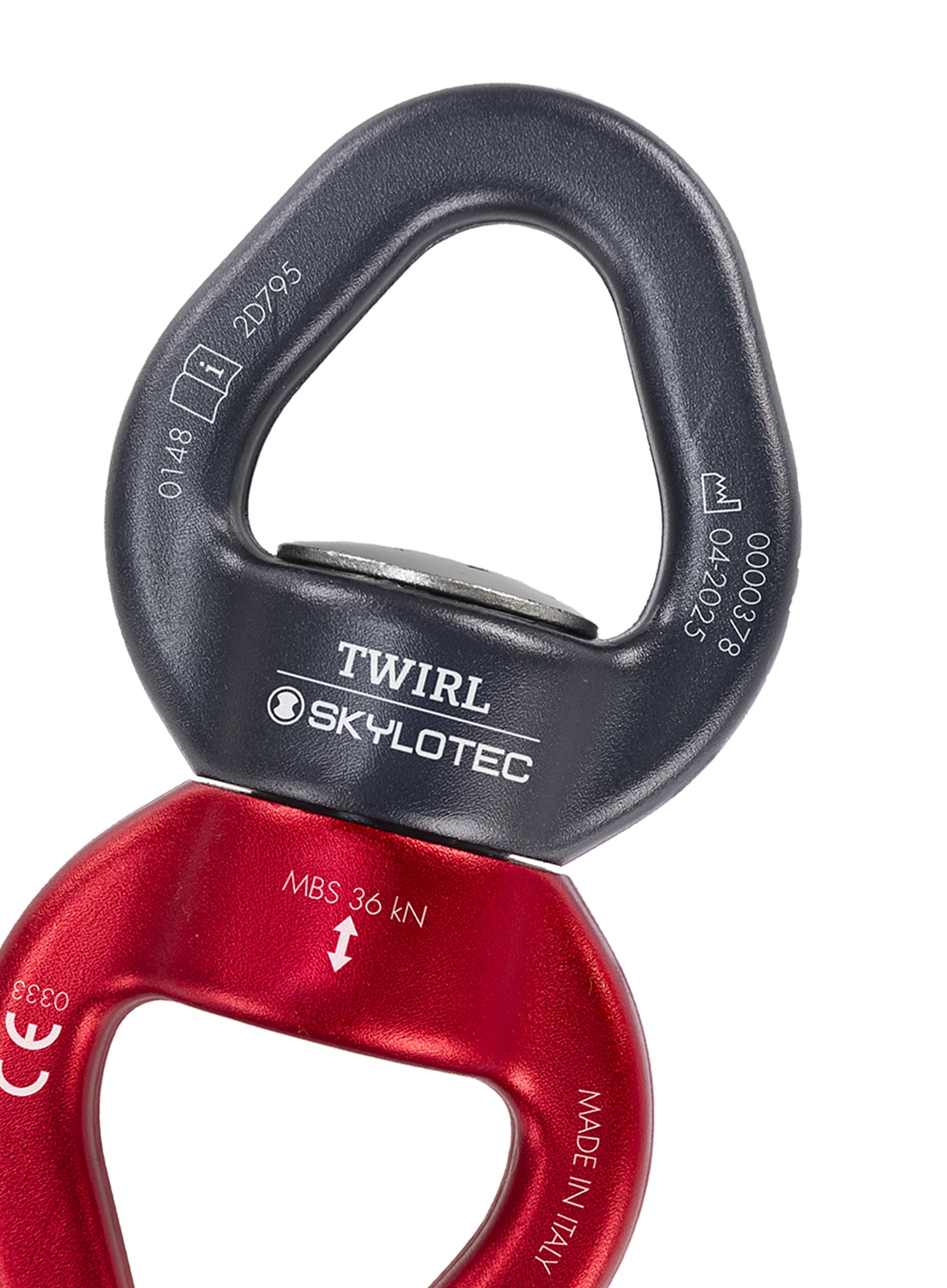 Krętlik SKYLOTEC Twirl - grey/red