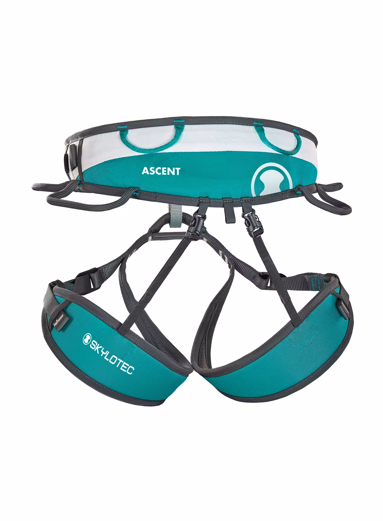 Uprząż wspinaczkowa SKYLOTEC Ascent - aquamarine/silvergrey