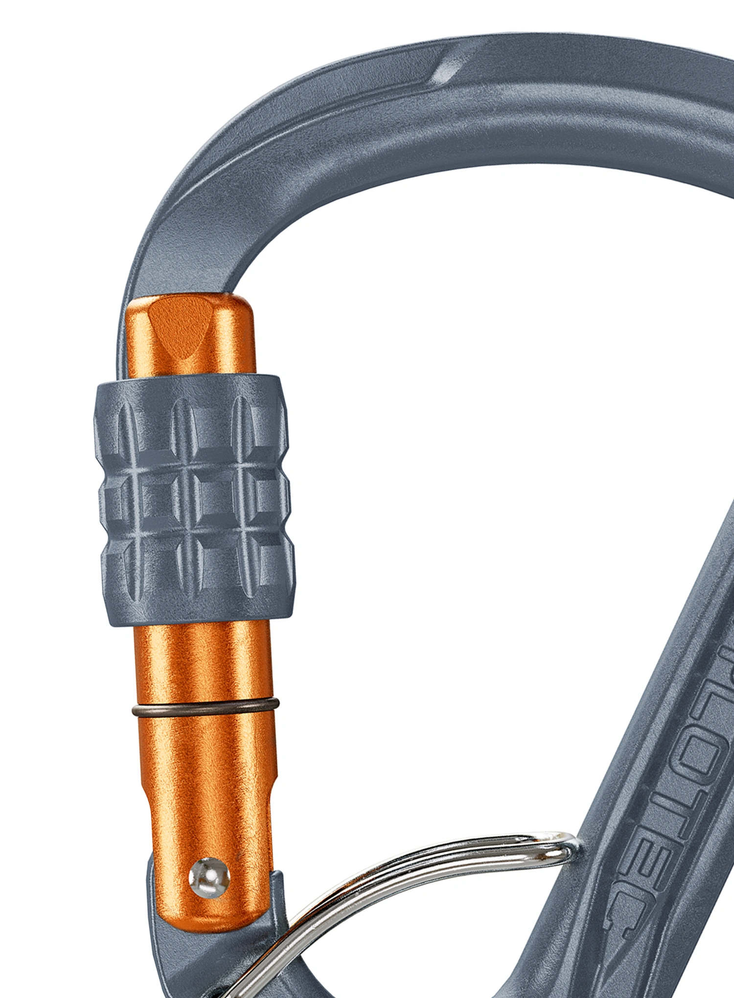 Karabinek wspinaczkowy SKYLOTEC Leger SGL - grey/orange