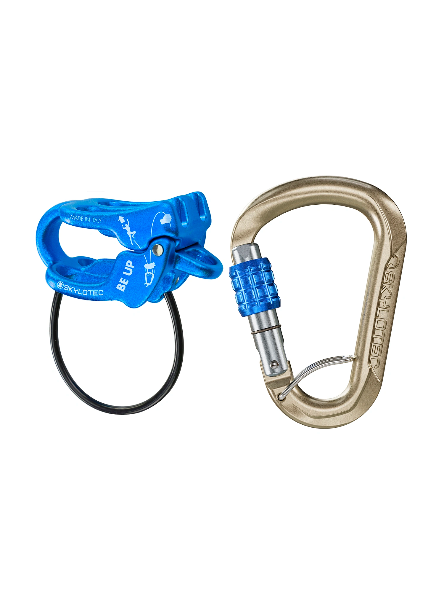 Zestaw do asekuracji SKYLOTEC Be-Up Kit - electricblue