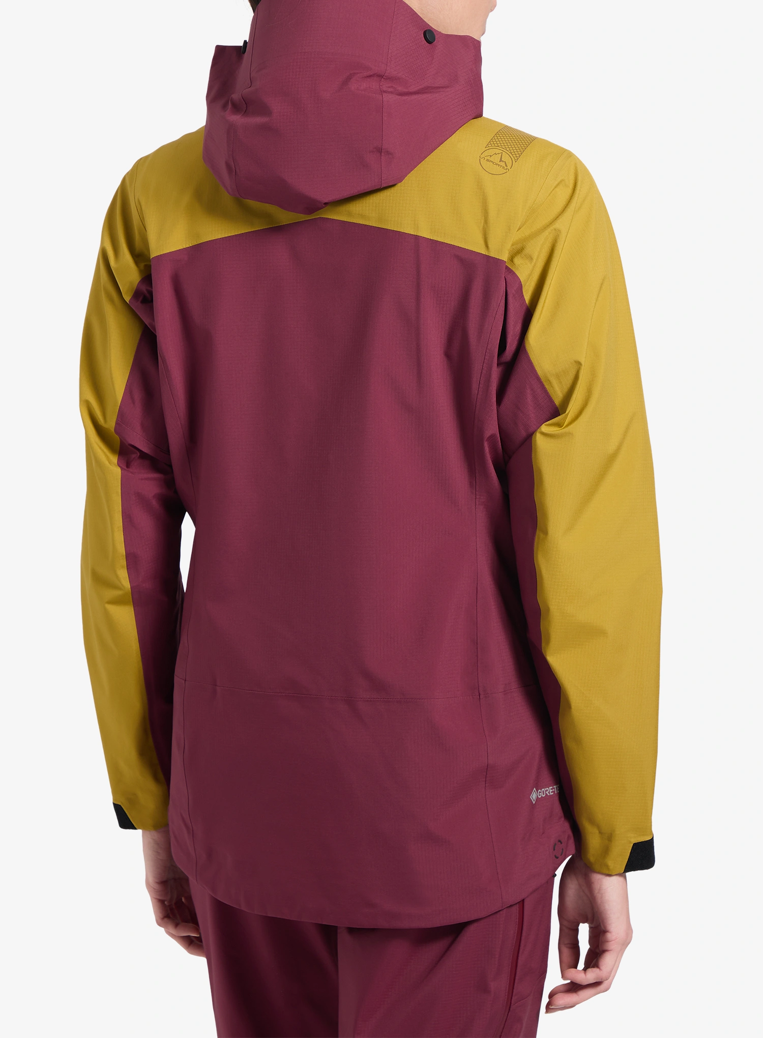 Kurtka z membraną damska La Sportiva Alpine Guide GTX Perfomance Jacket - redwood/savana