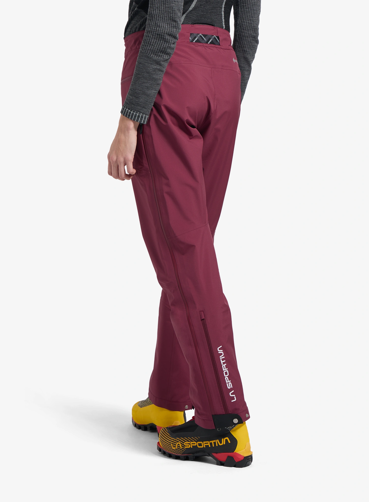 Spodnie w góry damskie La Sportiva Alpine Guide GTX Performance Pants - redwood