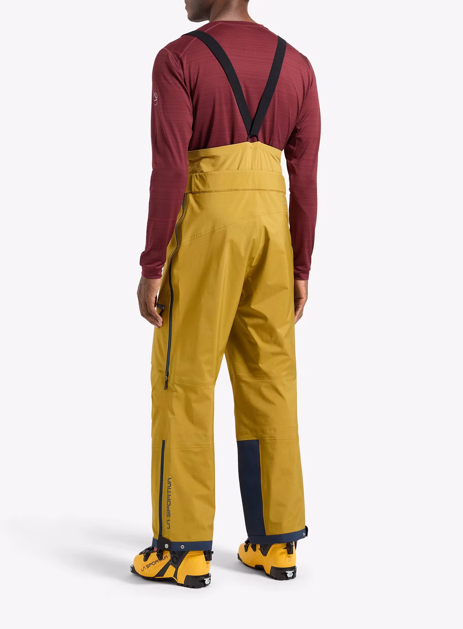Spodnie narciarskie La Sportiva Sender GTX Performance Bib Pants - savana/savana